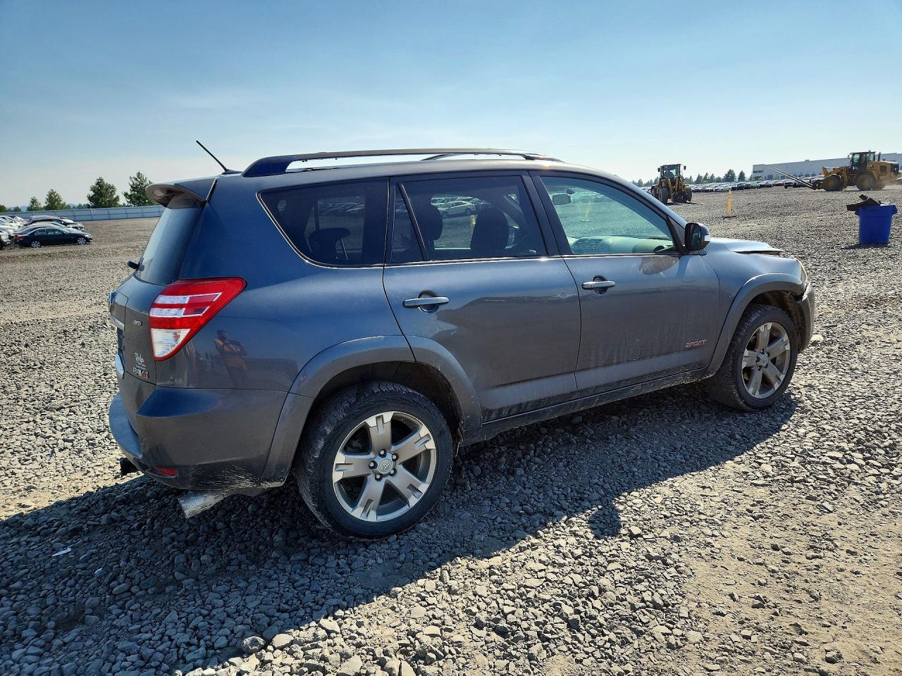 2011 Toyota Rav4 Sport Gray vin: JTMRK4DV4B5100672
