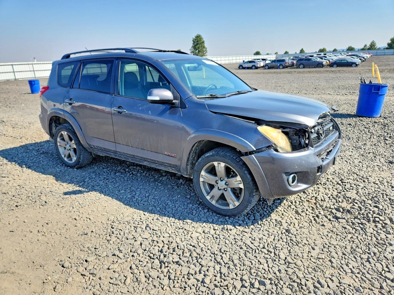 2011 Toyota Rav4 Sport Gray vin: JTMRK4DV4B5100672