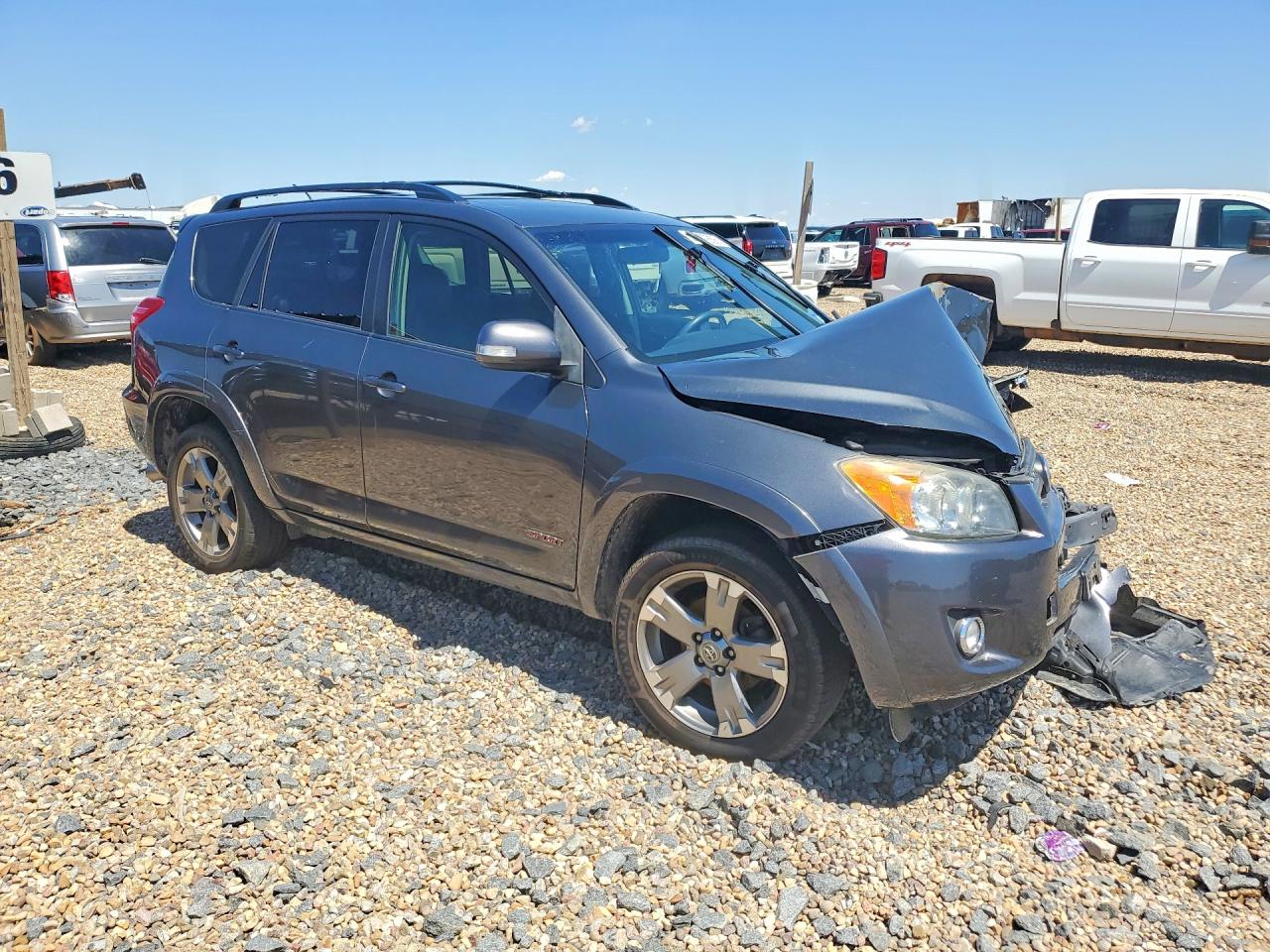2011 Toyota Rav4 Sport Серый vin: JTMRK4DV4B5104396
