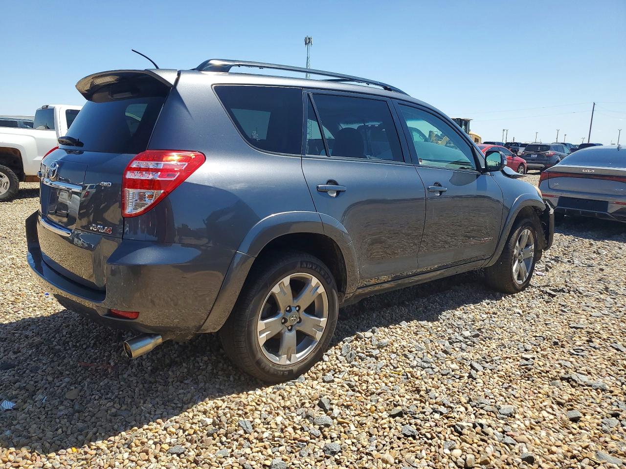 2011 Toyota Rav4 Sport Серый vin: JTMRK4DV4B5104396