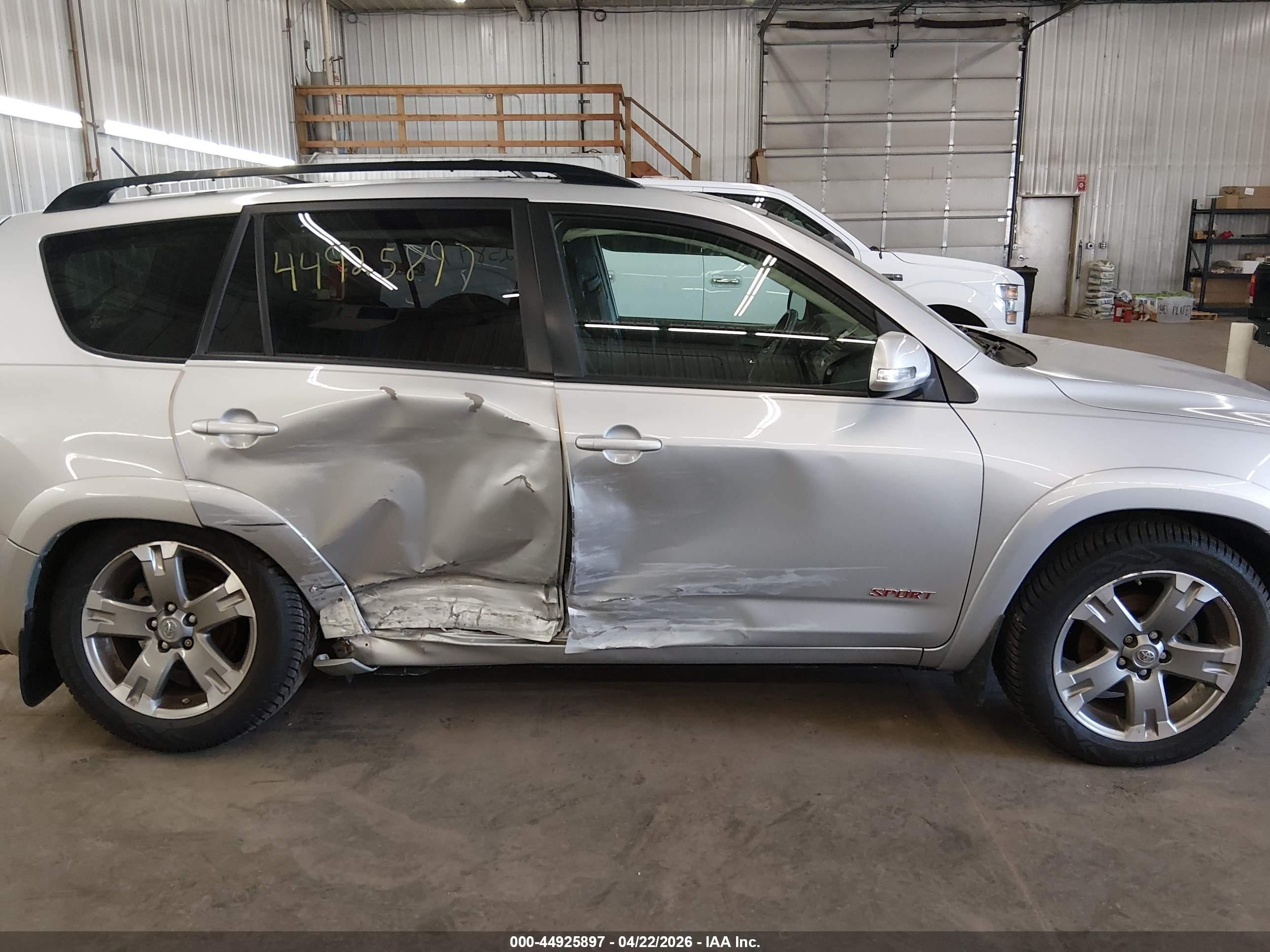 2012 Toyota Rav4 Sport V6 Серебряный vin: JTMRK4DV4C5106375