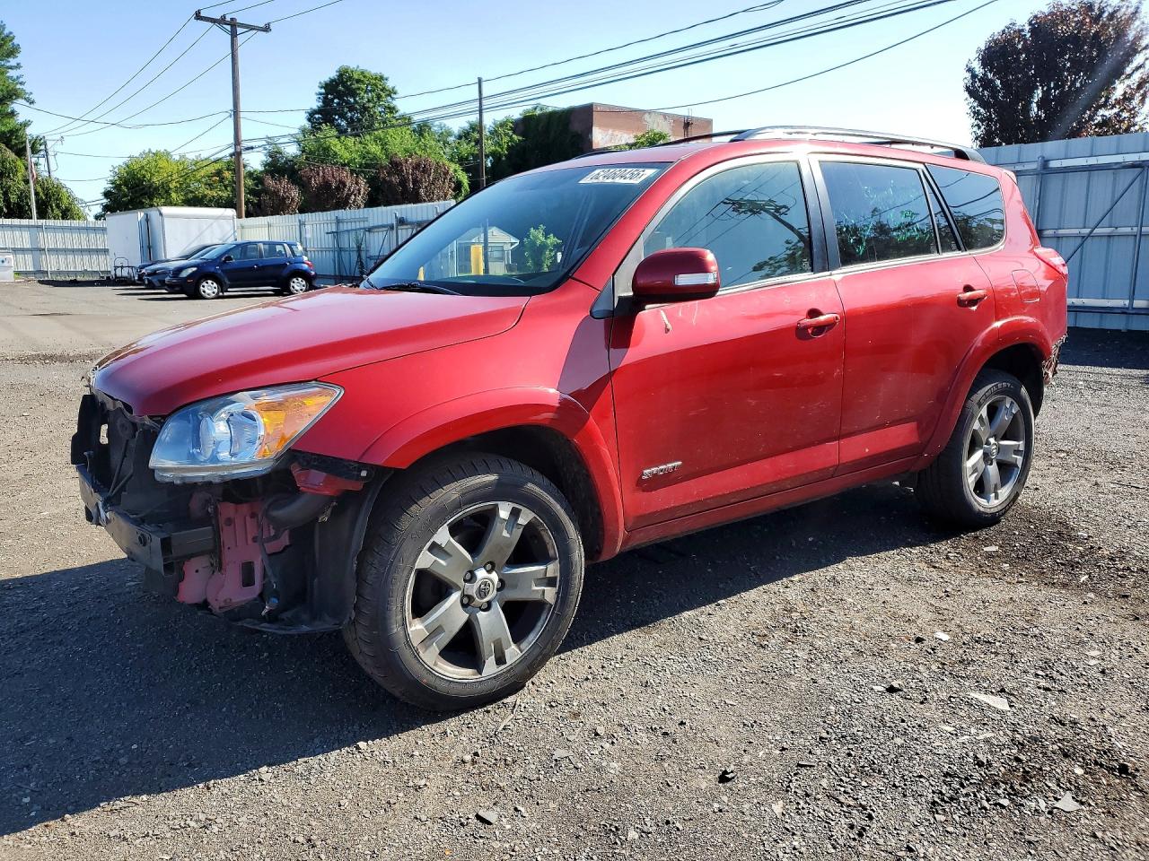 2010 Toyota Rav4 Sport Red vin: JTMRK4DV5A5087204