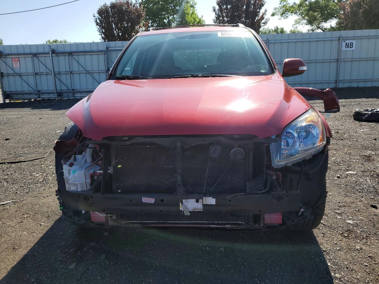 2010 Toyota Rav4 Sport Red vin: JTMRK4DV5A5087204