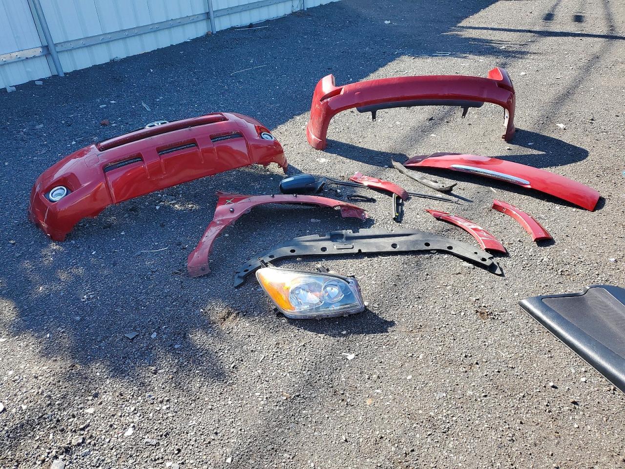 2010 Toyota Rav4 Sport Red vin: JTMRK4DV5A5087204