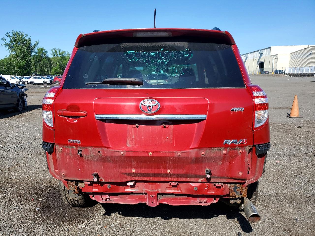 2010 Toyota Rav4 Sport Red vin: JTMRK4DV5A5087204