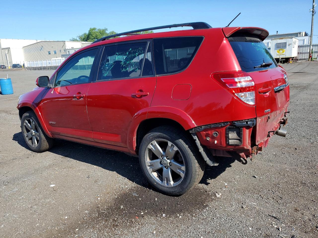 2010 Toyota Rav4 Sport Red vin: JTMRK4DV5A5087204