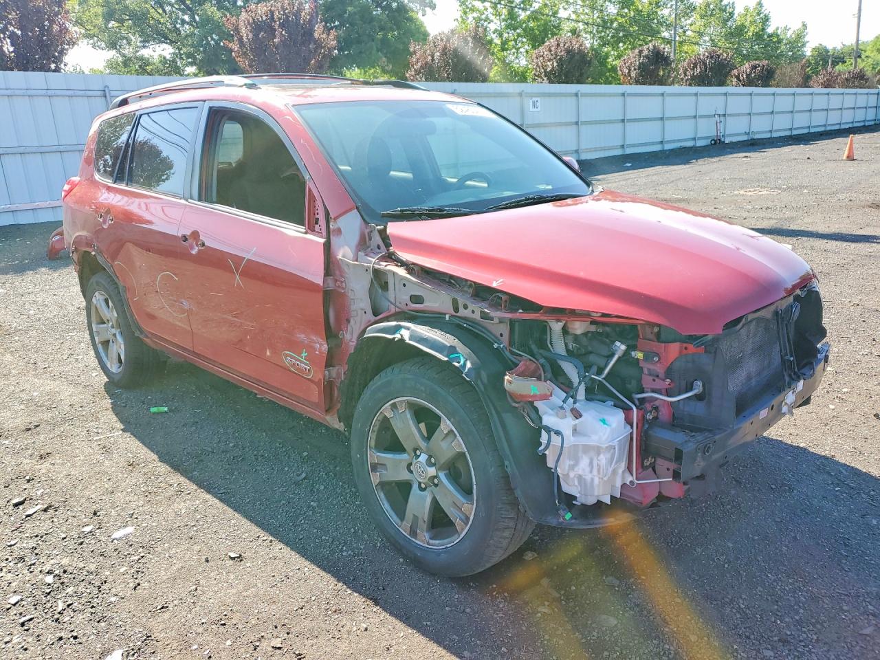 2010 Toyota Rav4 Sport Red vin: JTMRK4DV5A5087204