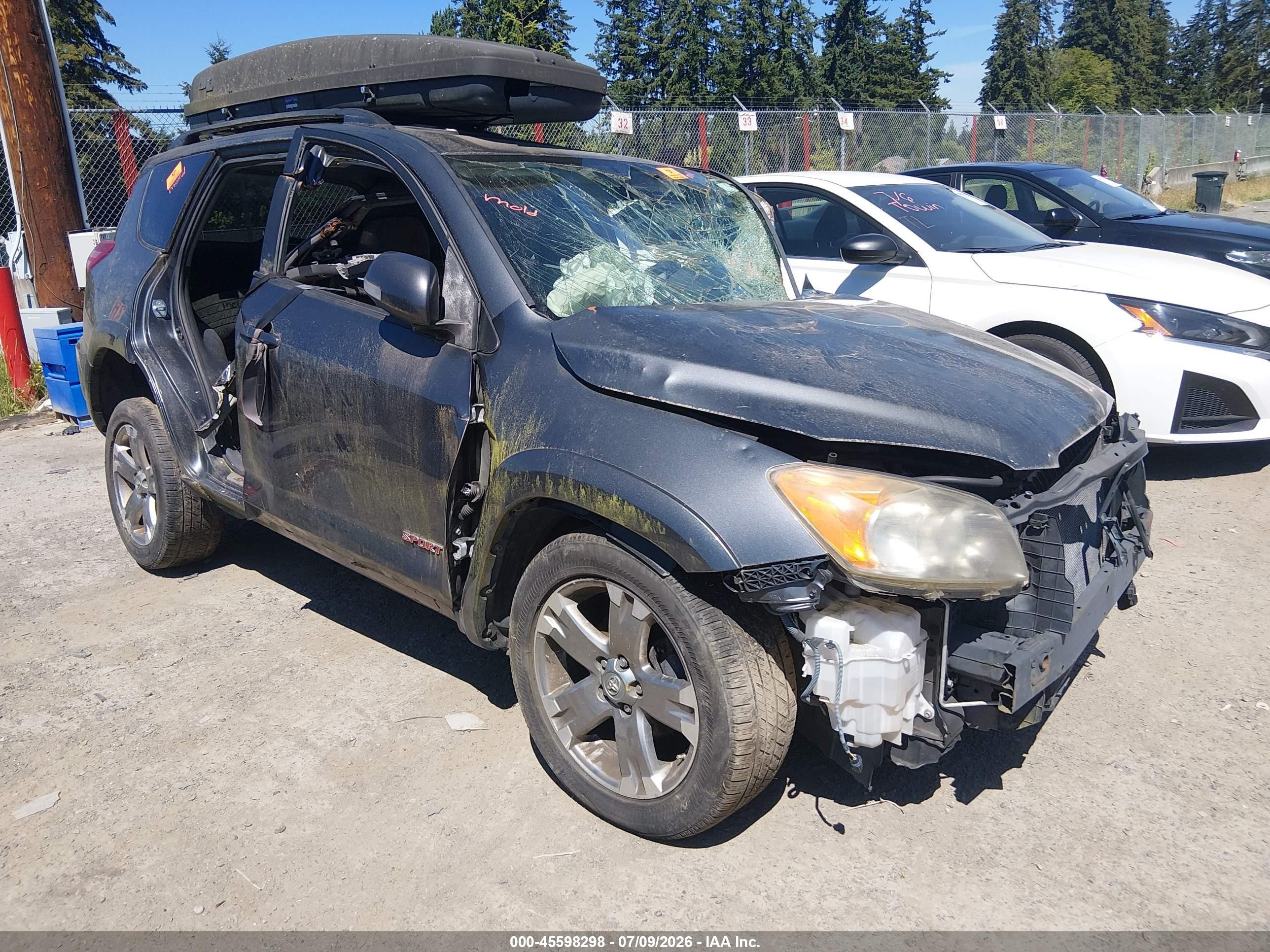 2010 Toyota Rav4 Sport V6 Gray vin: JTMRK4DV5A5089776