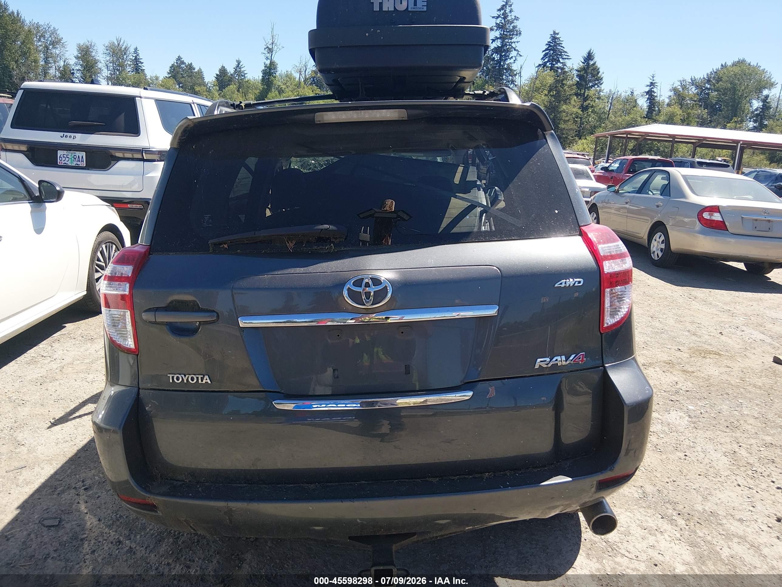 2010 Toyota Rav4 Sport V6 Gray vin: JTMRK4DV5A5089776