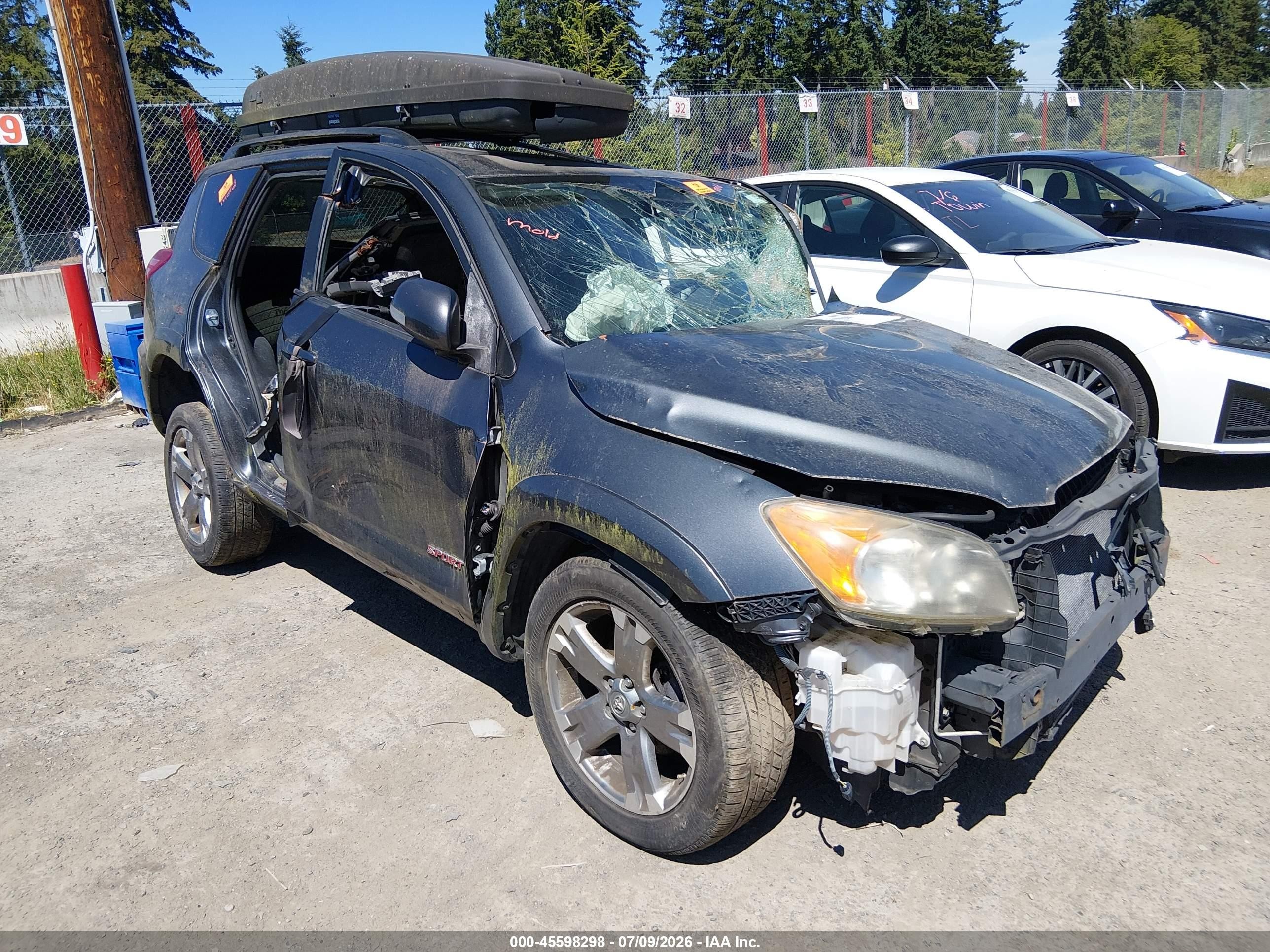 2010 Toyota Rav4 Sport V6 Gray vin: JTMRK4DV5A5089776