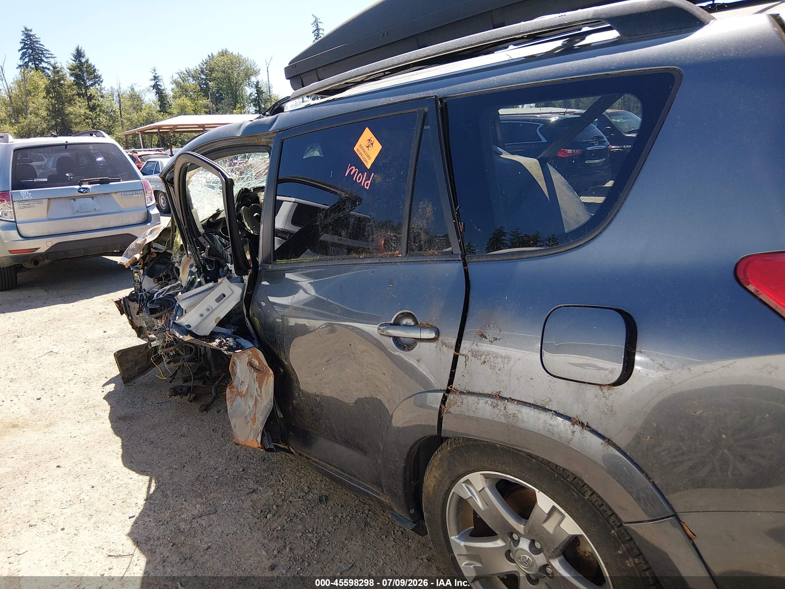 2010 Toyota Rav4 Sport V6 Gray vin: JTMRK4DV5A5089776