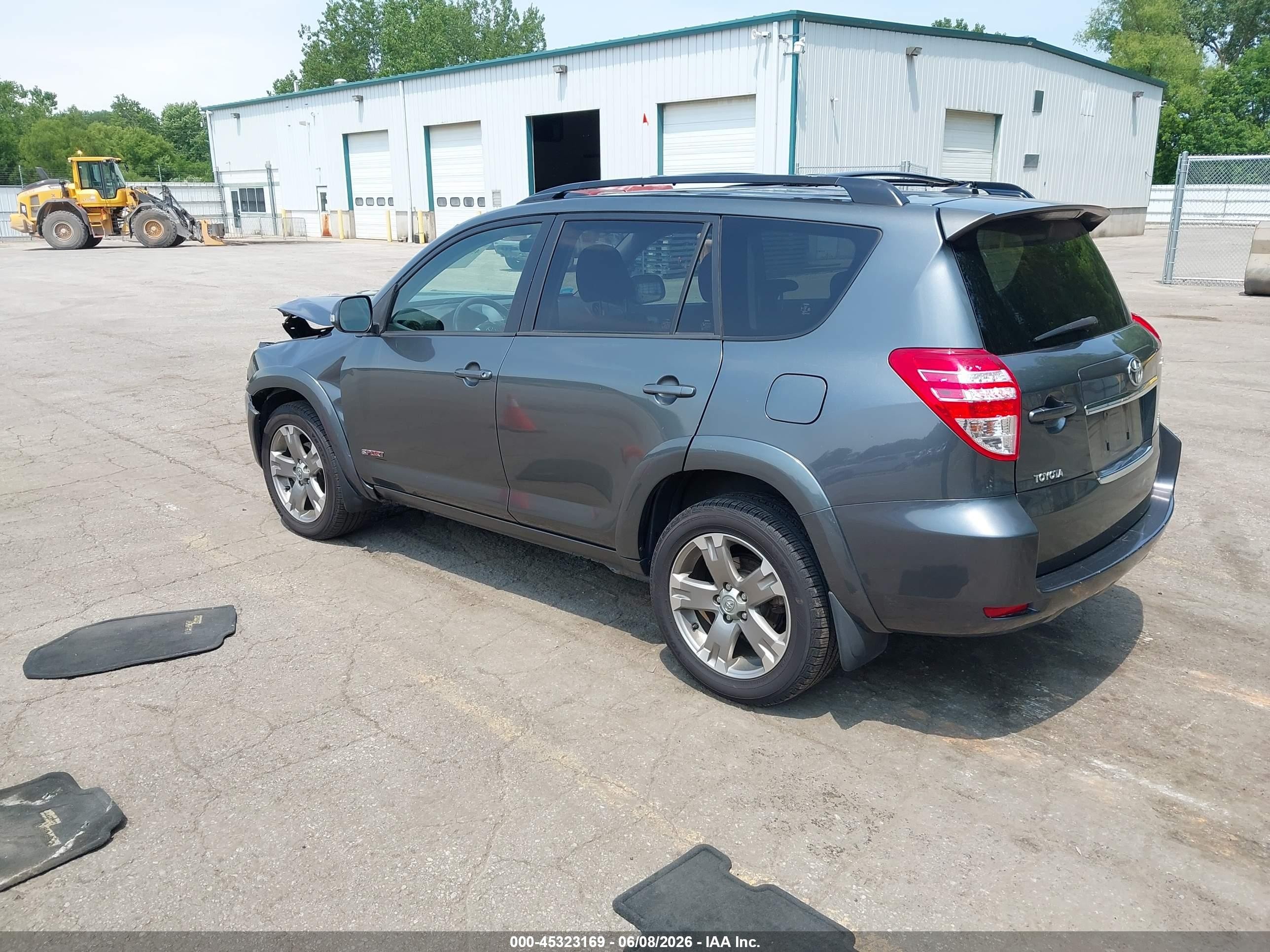 2010 Toyota Rav4 Sport V6 Gray vin: JTMRK4DV5A5093259