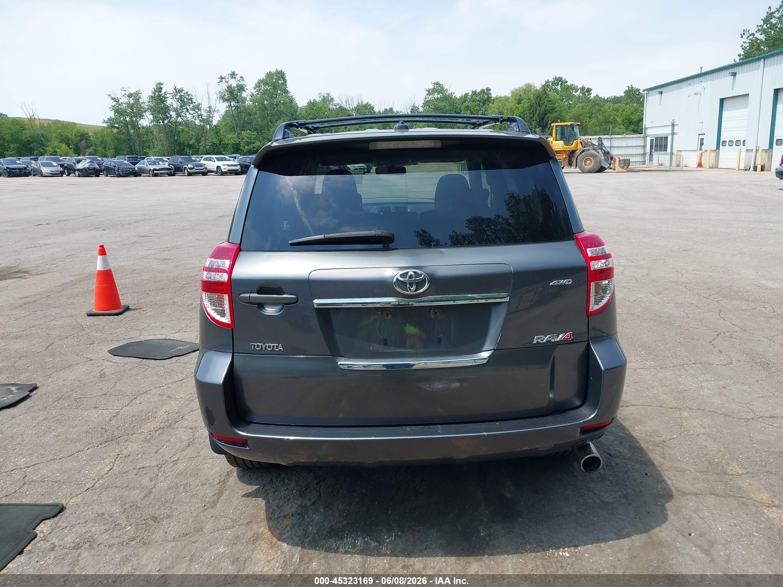 2010 Toyota Rav4 Sport V6 Gray vin: JTMRK4DV5A5093259