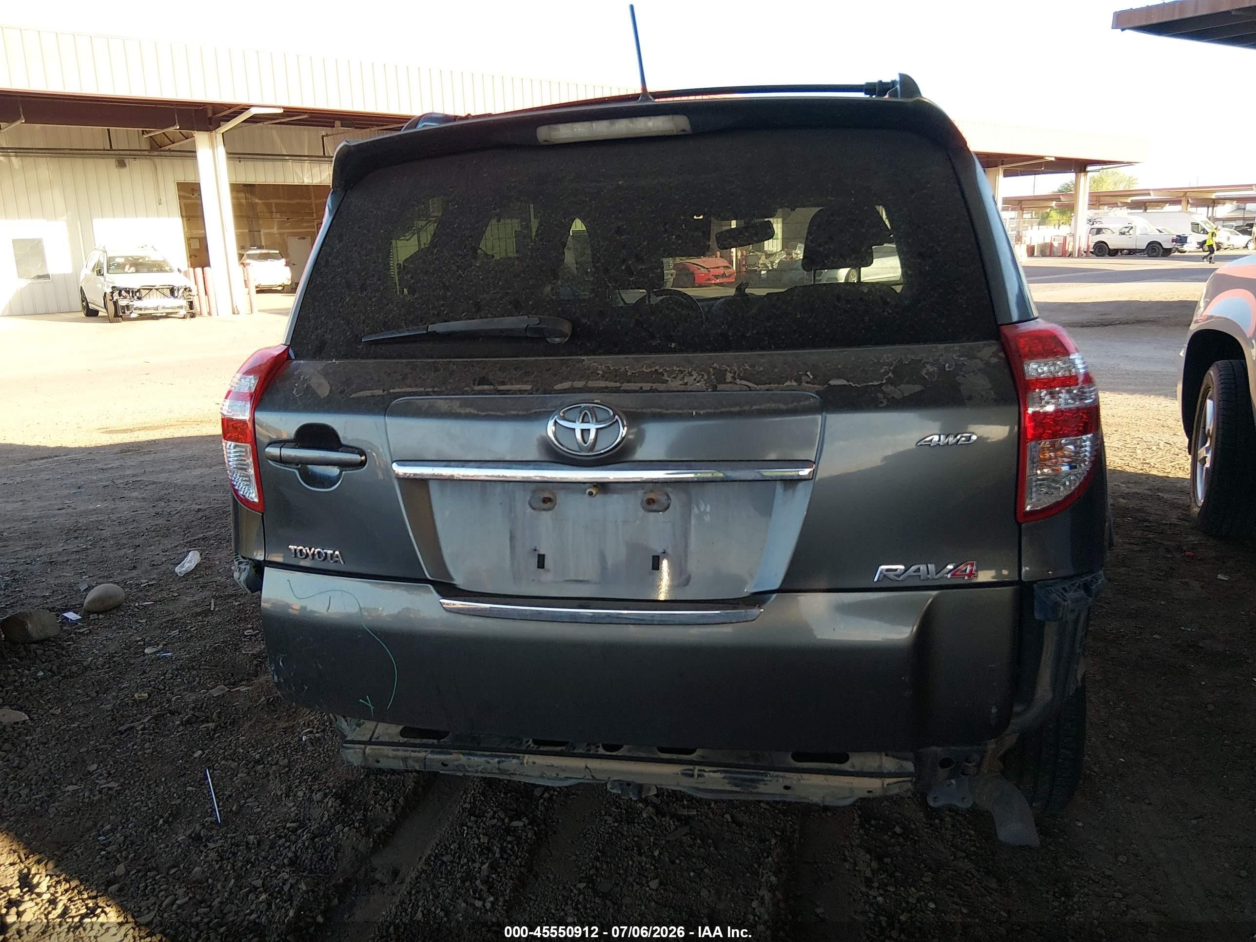 2010 Toyota Rav4 Sport V6 Gray vin: JTMRK4DV5A5097652