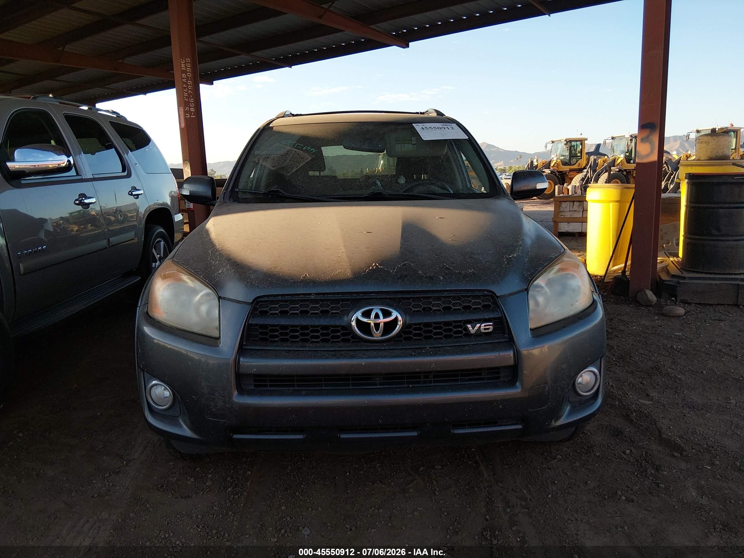 2010 Toyota Rav4 Sport V6 Gray vin: JTMRK4DV5A5097652