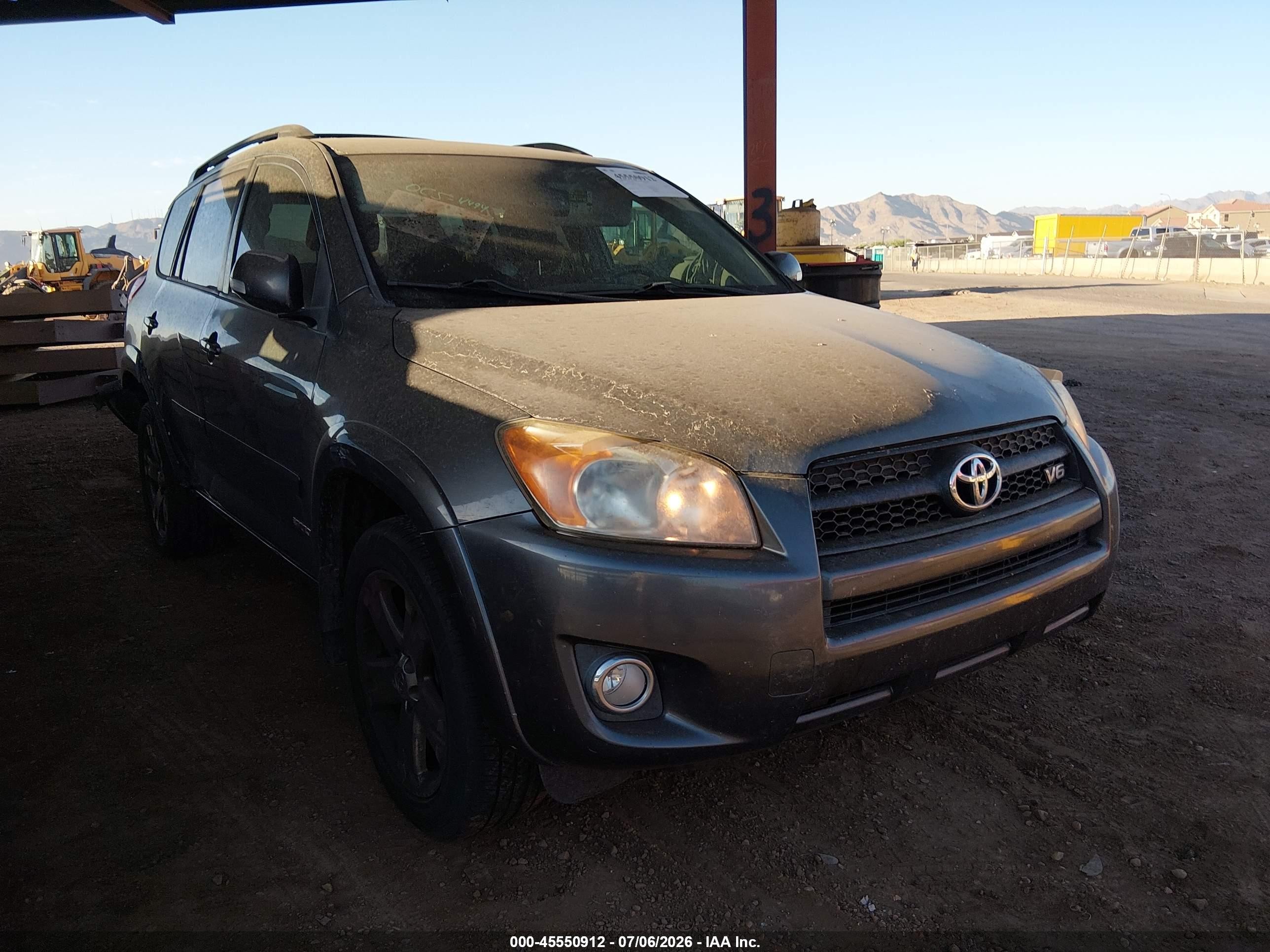 2010 Toyota Rav4 Sport V6 Gray vin: JTMRK4DV5A5097652