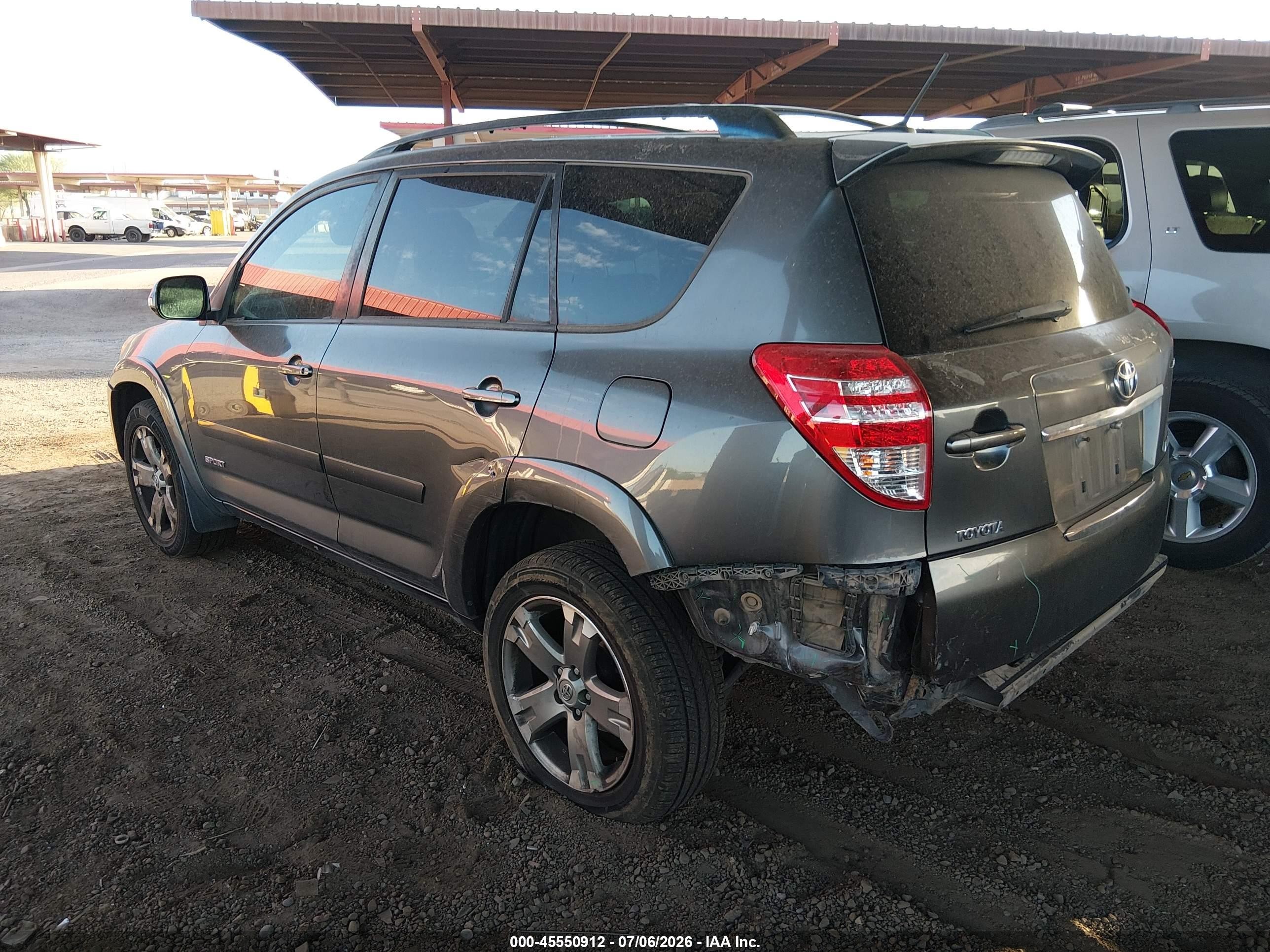 2010 Toyota Rav4 Sport V6 Gray vin: JTMRK4DV5A5097652