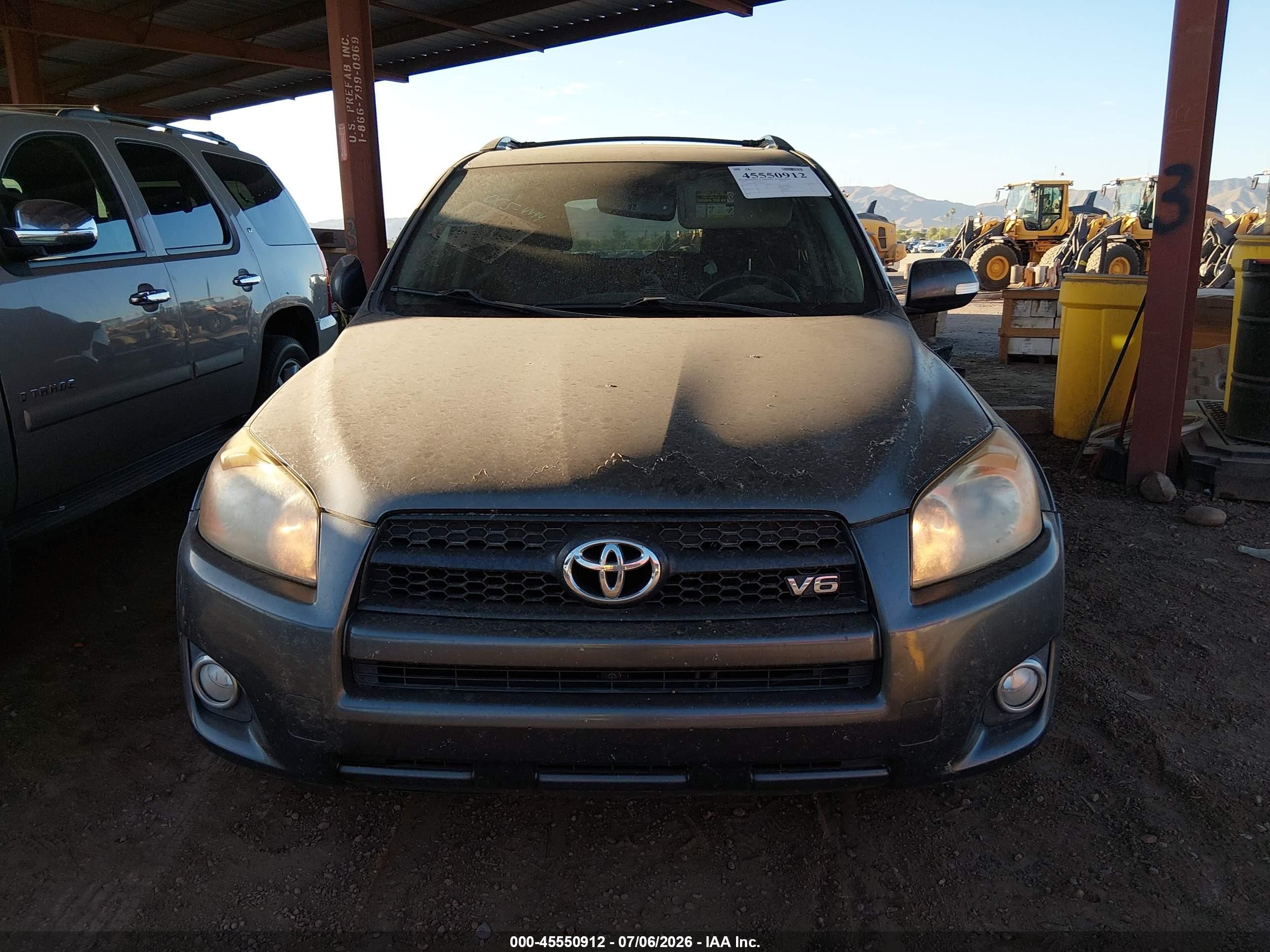 2010 Toyota Rav4 Sport V6 Gray vin: JTMRK4DV5A5097652