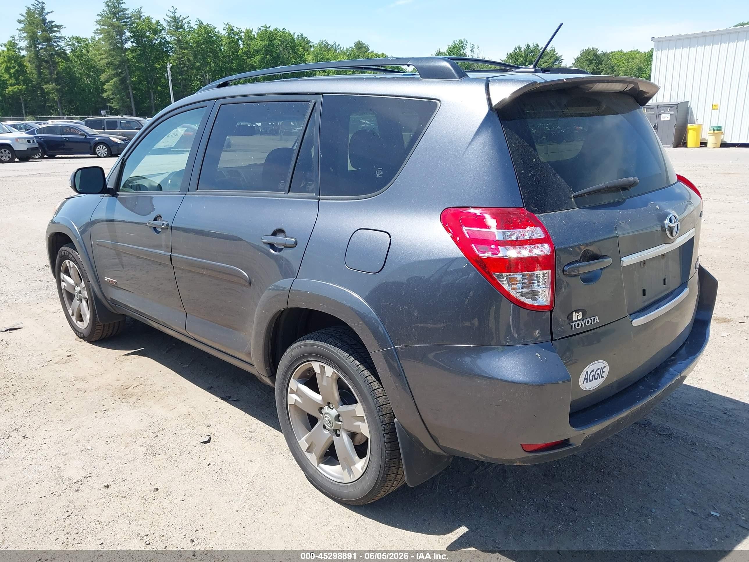 2010 Toyota Rav4 Sport V6 Black vin: JTMRK4DV6A5092492