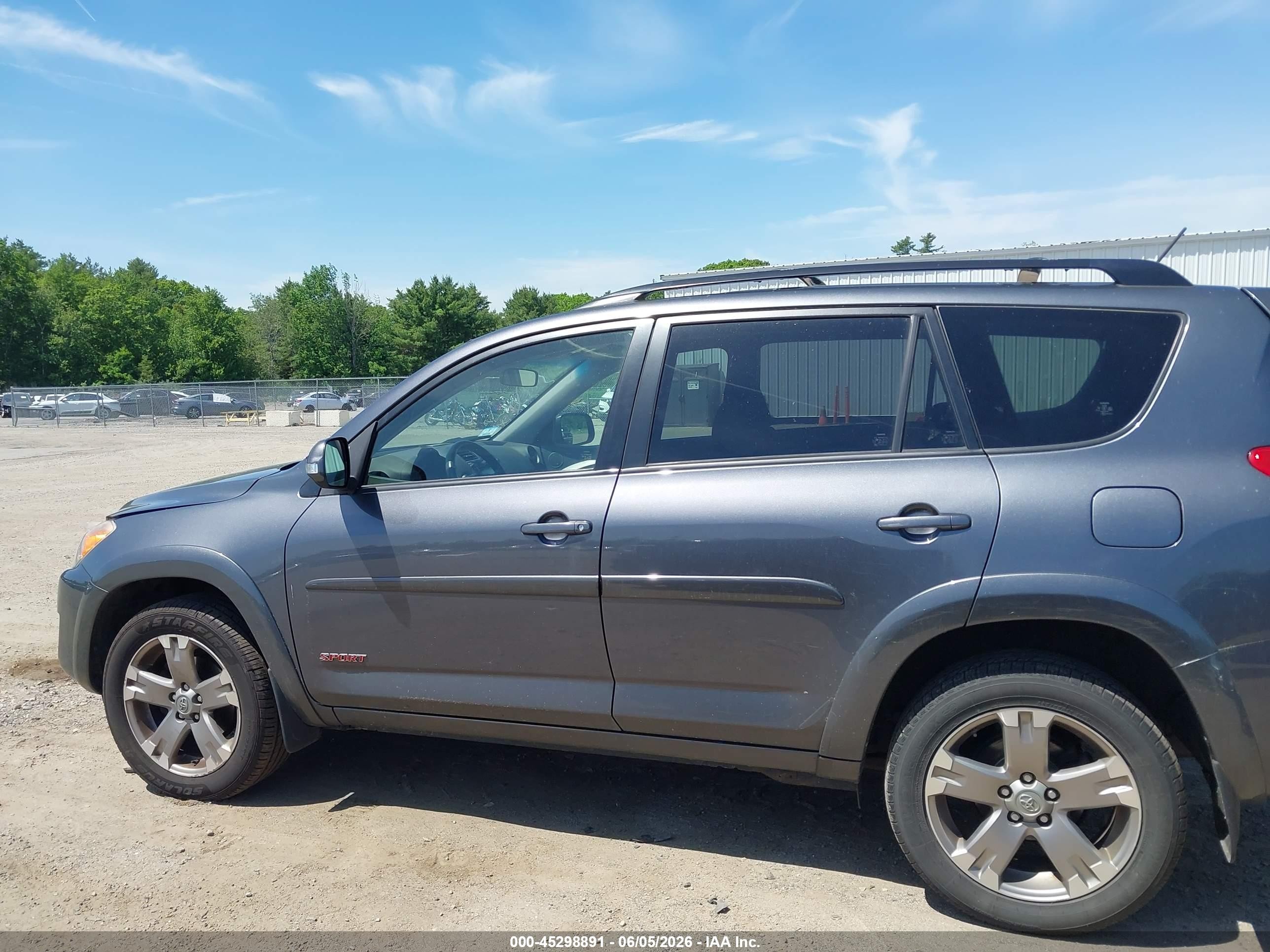 2010 Toyota Rav4 Sport V6 Black vin: JTMRK4DV6A5092492