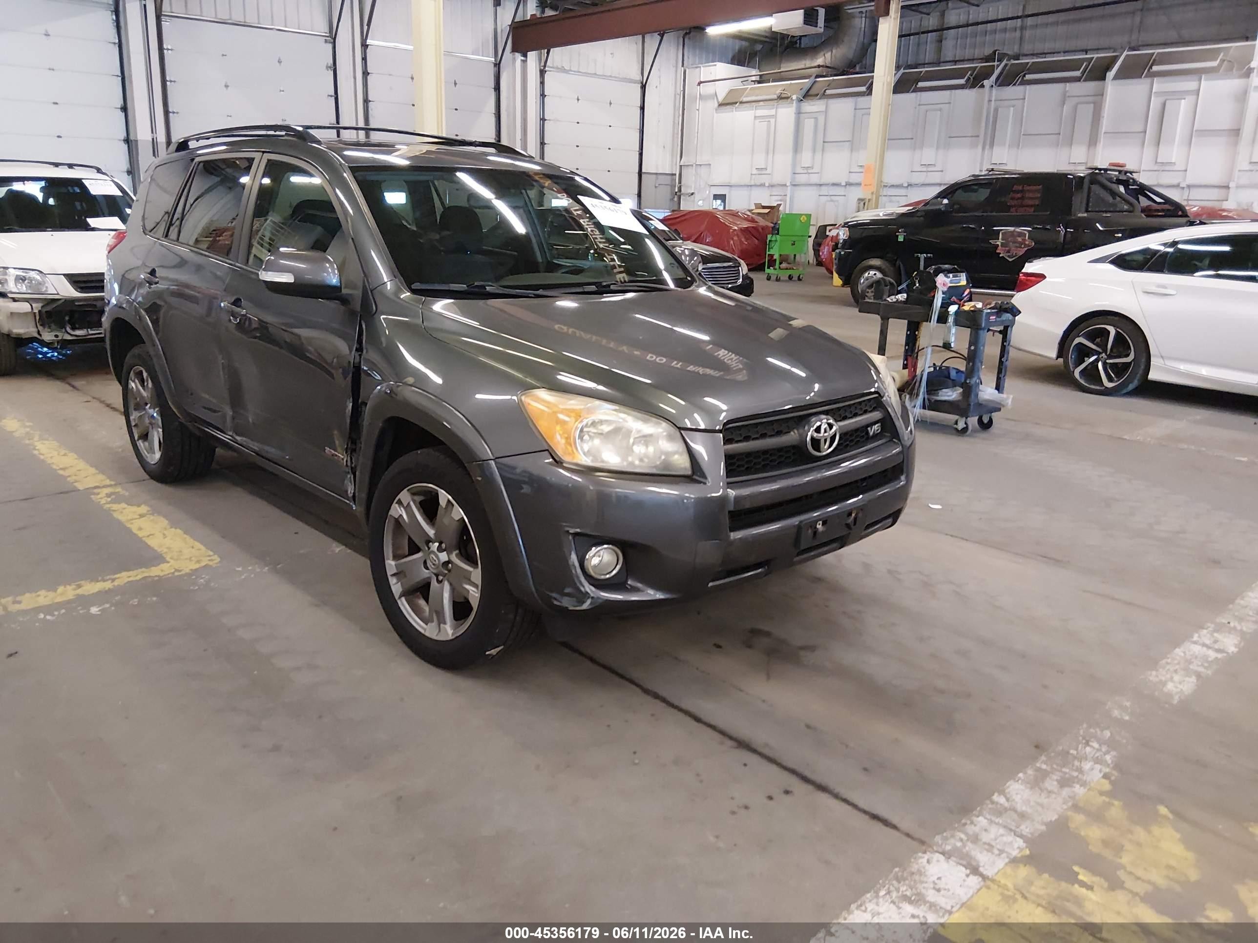 2010 Toyota Rav4 Sport V6 Gray vin: JTMRK4DV6A5098177
