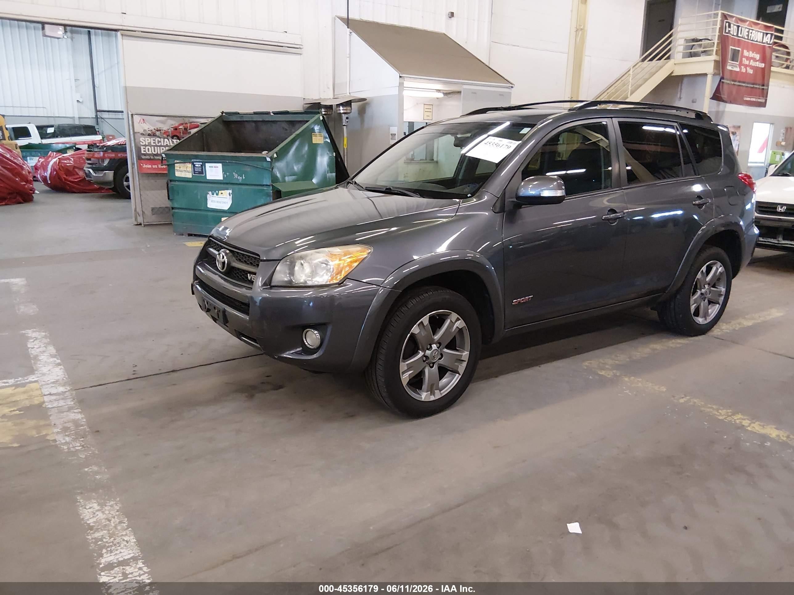 2010 Toyota Rav4 Sport V6 Gray vin: JTMRK4DV6A5098177