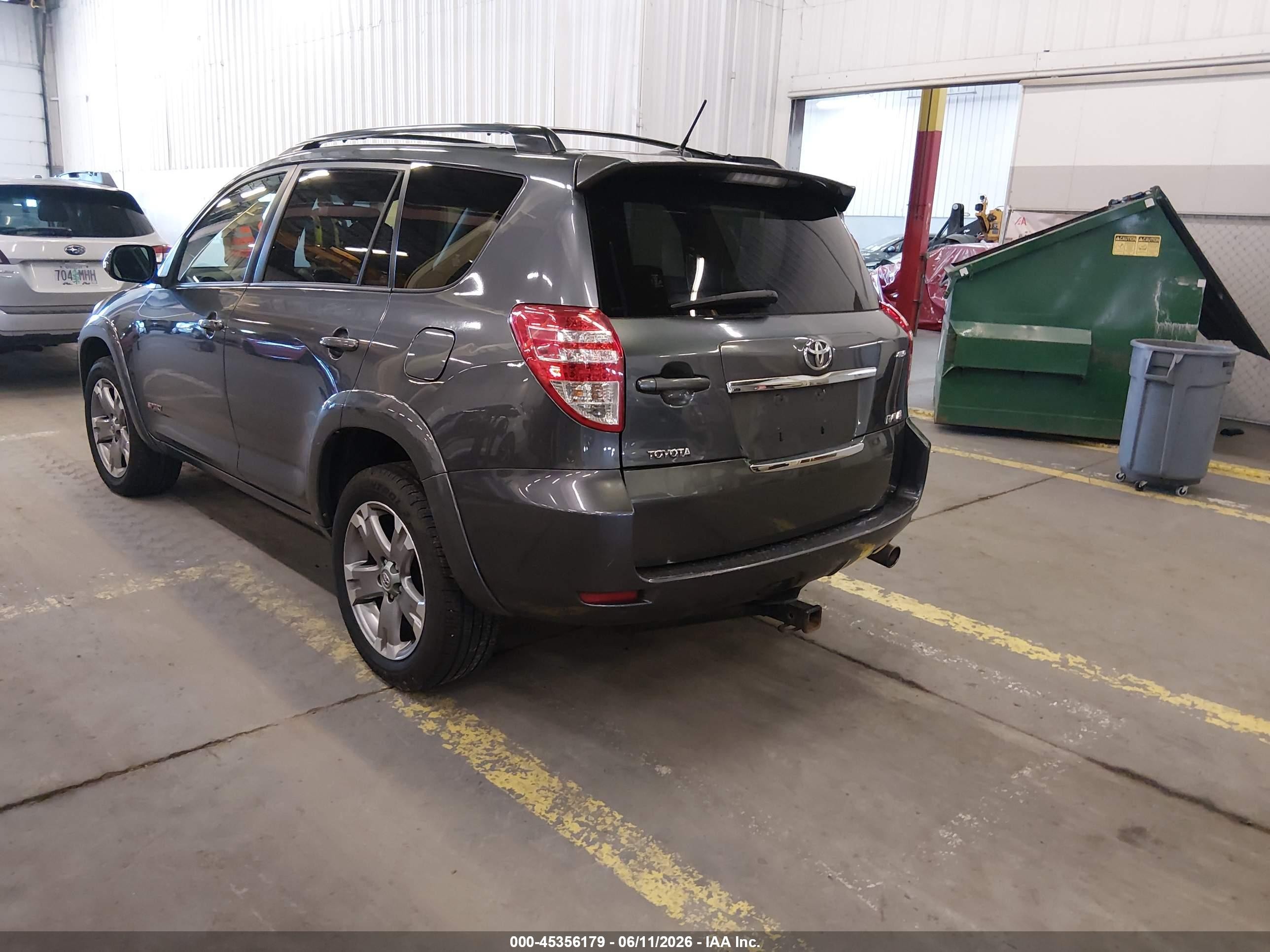 2010 Toyota Rav4 Sport V6 Gray vin: JTMRK4DV6A5098177
