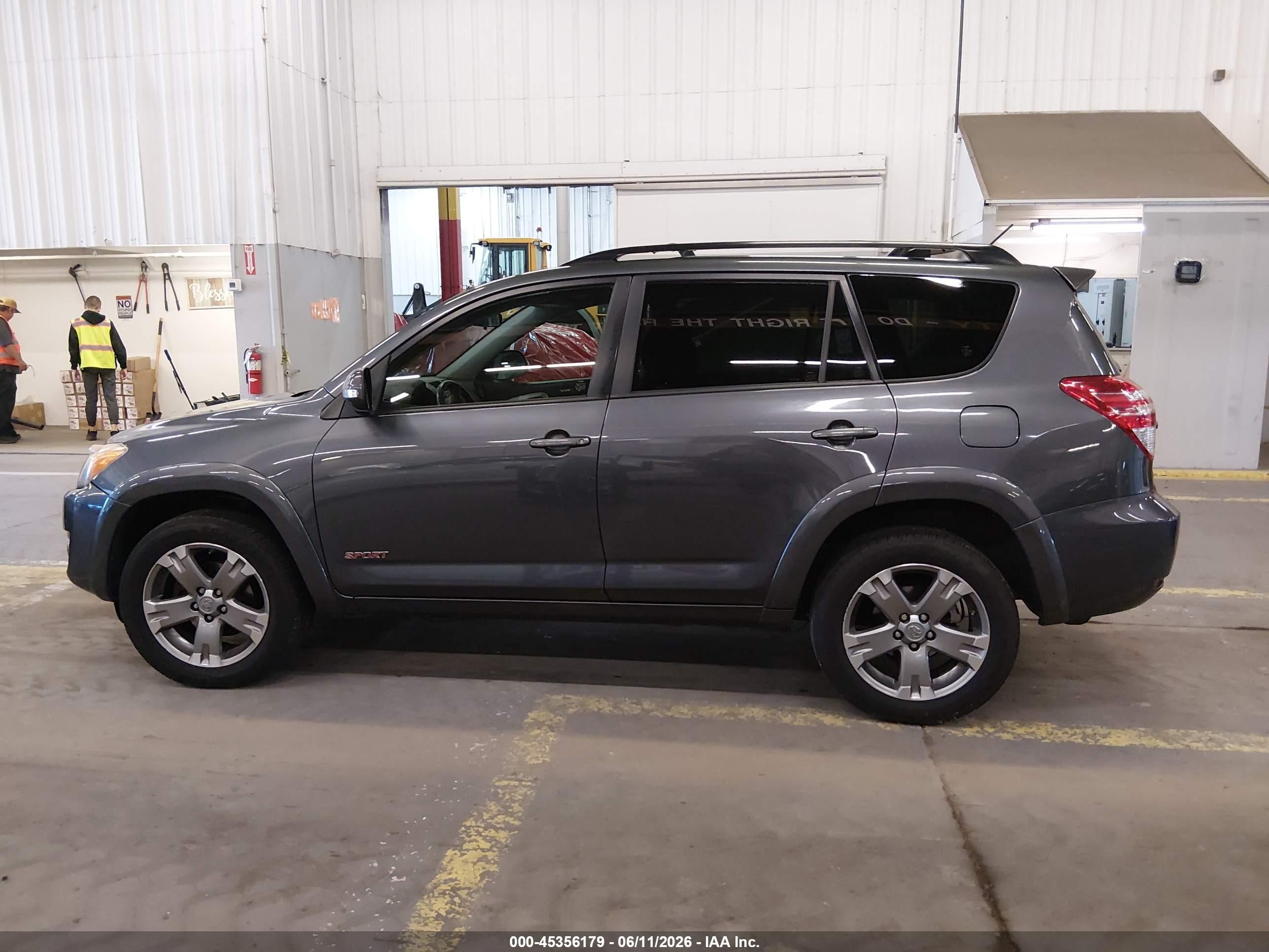 2010 Toyota Rav4 Sport V6 Gray vin: JTMRK4DV6A5098177