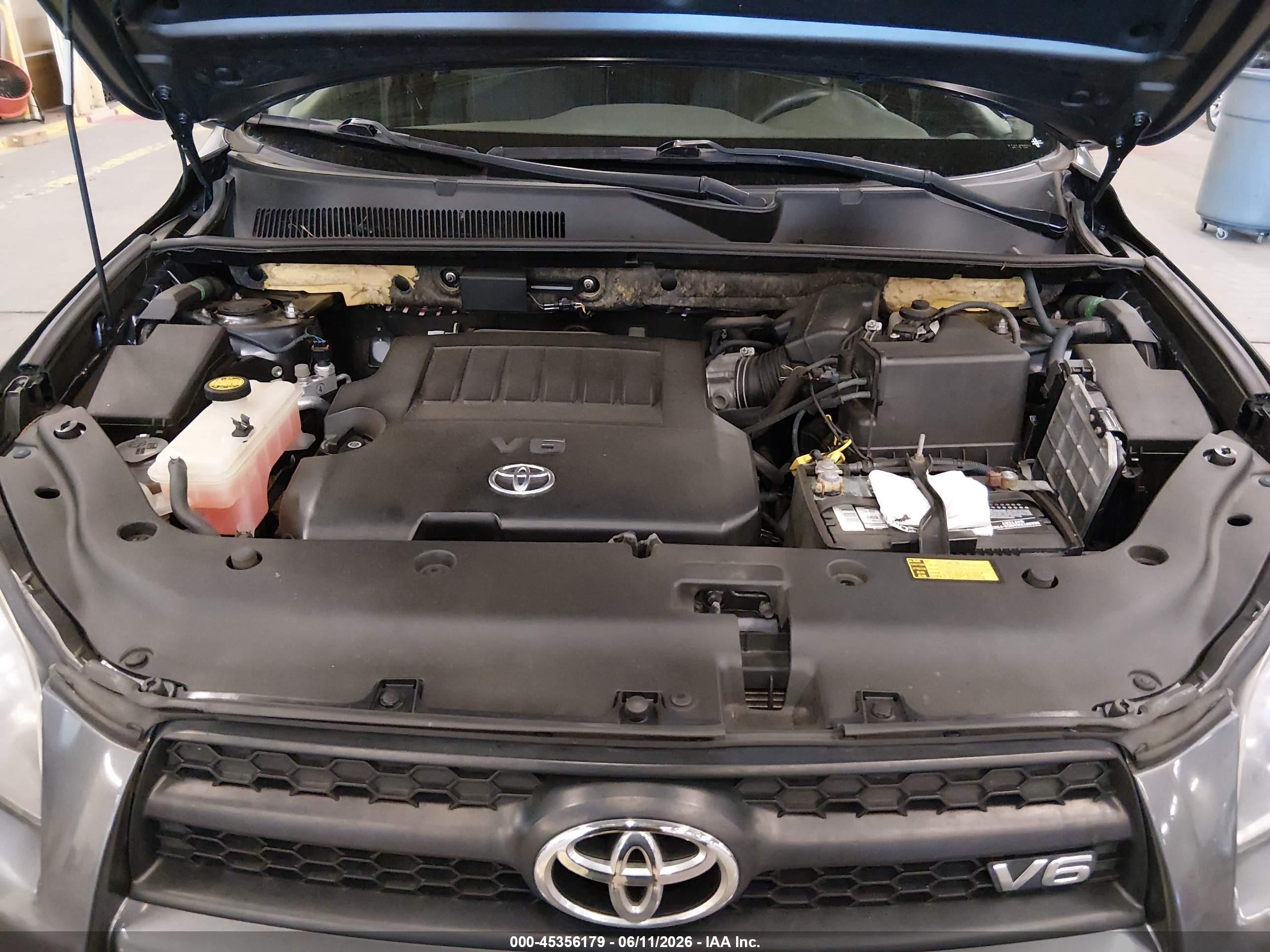 2010 Toyota Rav4 Sport V6 Gray vin: JTMRK4DV6A5098177