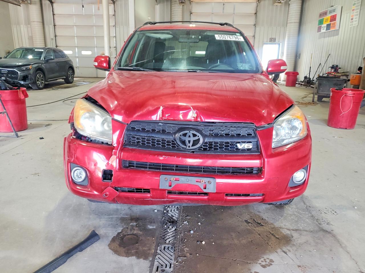 2011 Toyota Rav4 Sport Burgundy vin: JTMRK4DV6B5098990