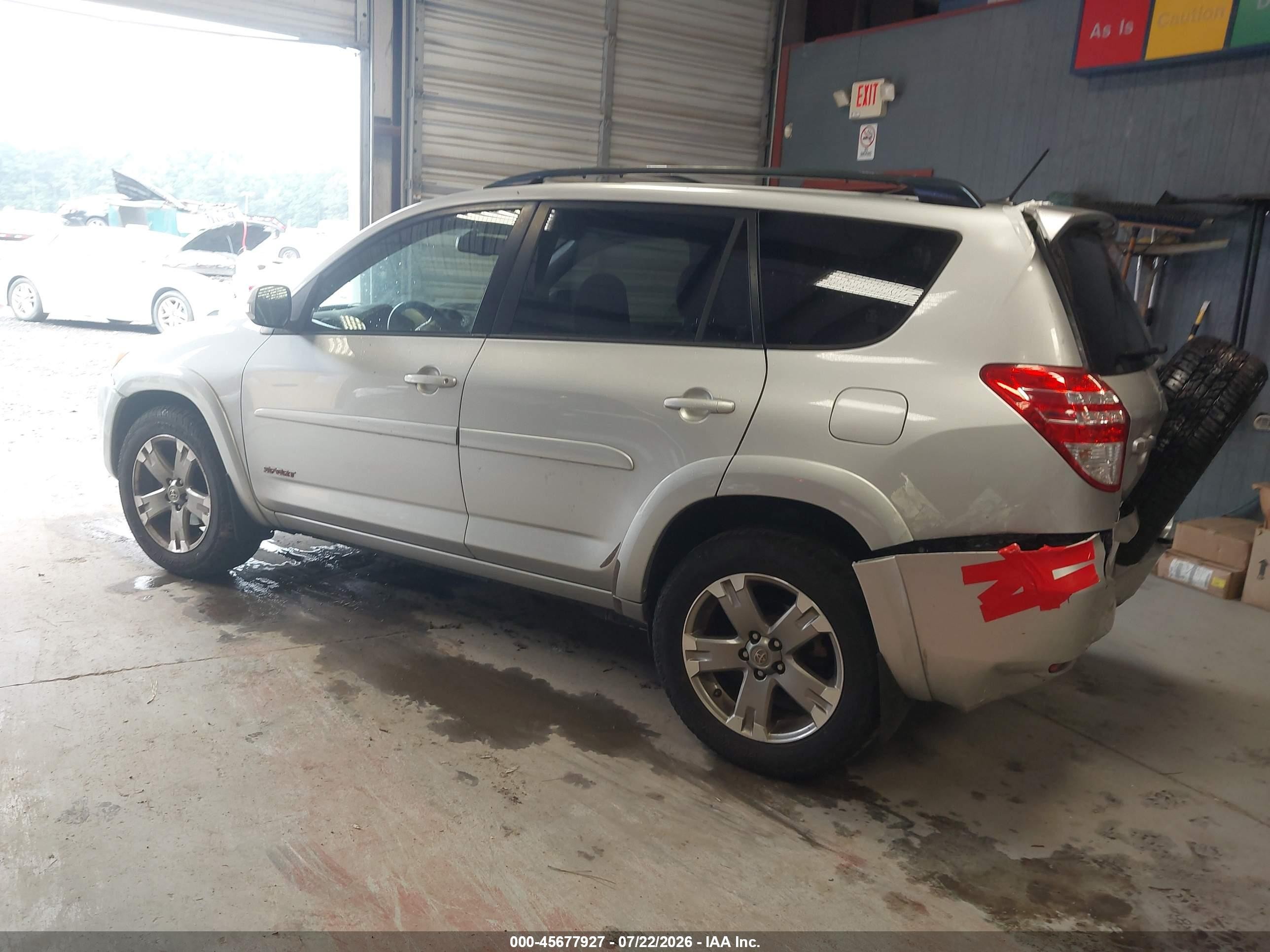 2011 Toyota Rav4 Sport V6 Silver vin: JTMRK4DV6B5102147
