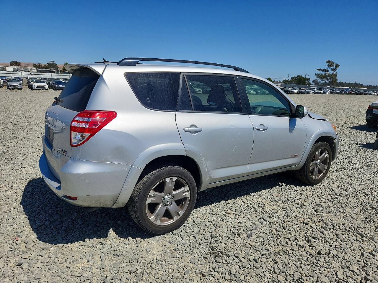 2010 Toyota Rav4 Sport Silver vin: JTMRK4DV7A5089133