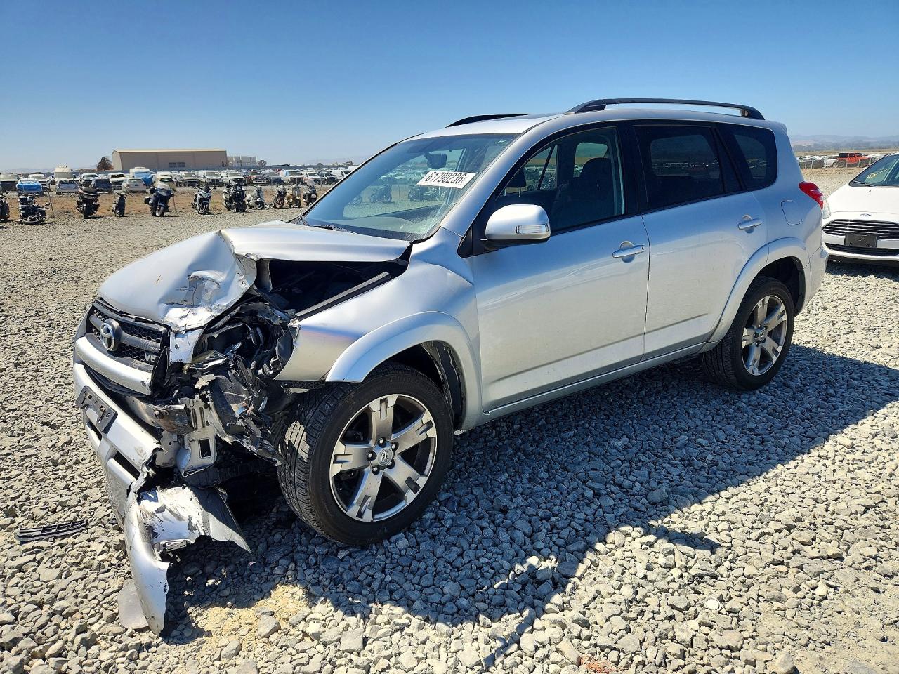 2010 Toyota Rav4 Sport Silver vin: JTMRK4DV7A5089133