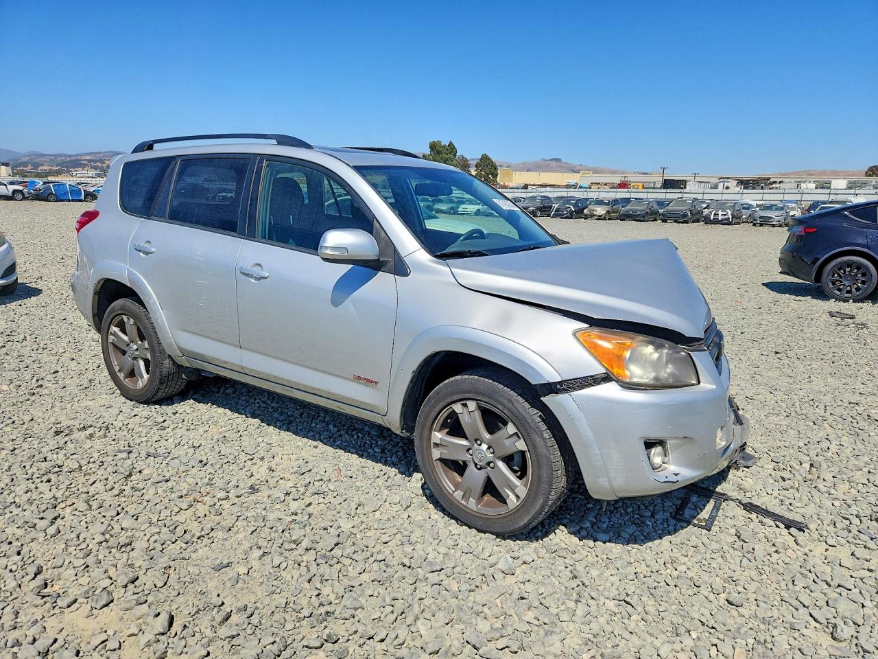 2010 Toyota Rav4 Sport Silver vin: JTMRK4DV7A5089133
