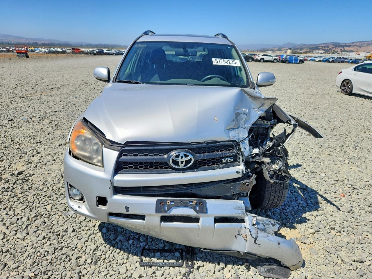 2010 Toyota Rav4 Sport Silver vin: JTMRK4DV7A5089133