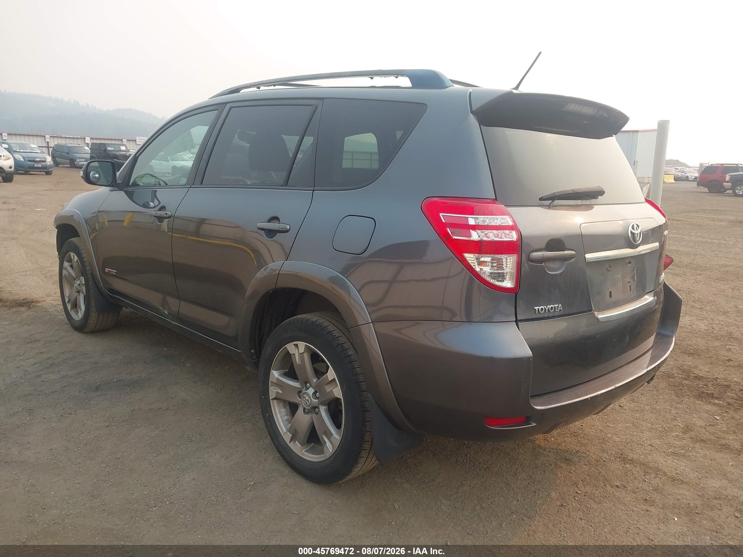 2010 Toyota Rav4 Sport V6 Gray vin: JTMRK4DV7A5097507