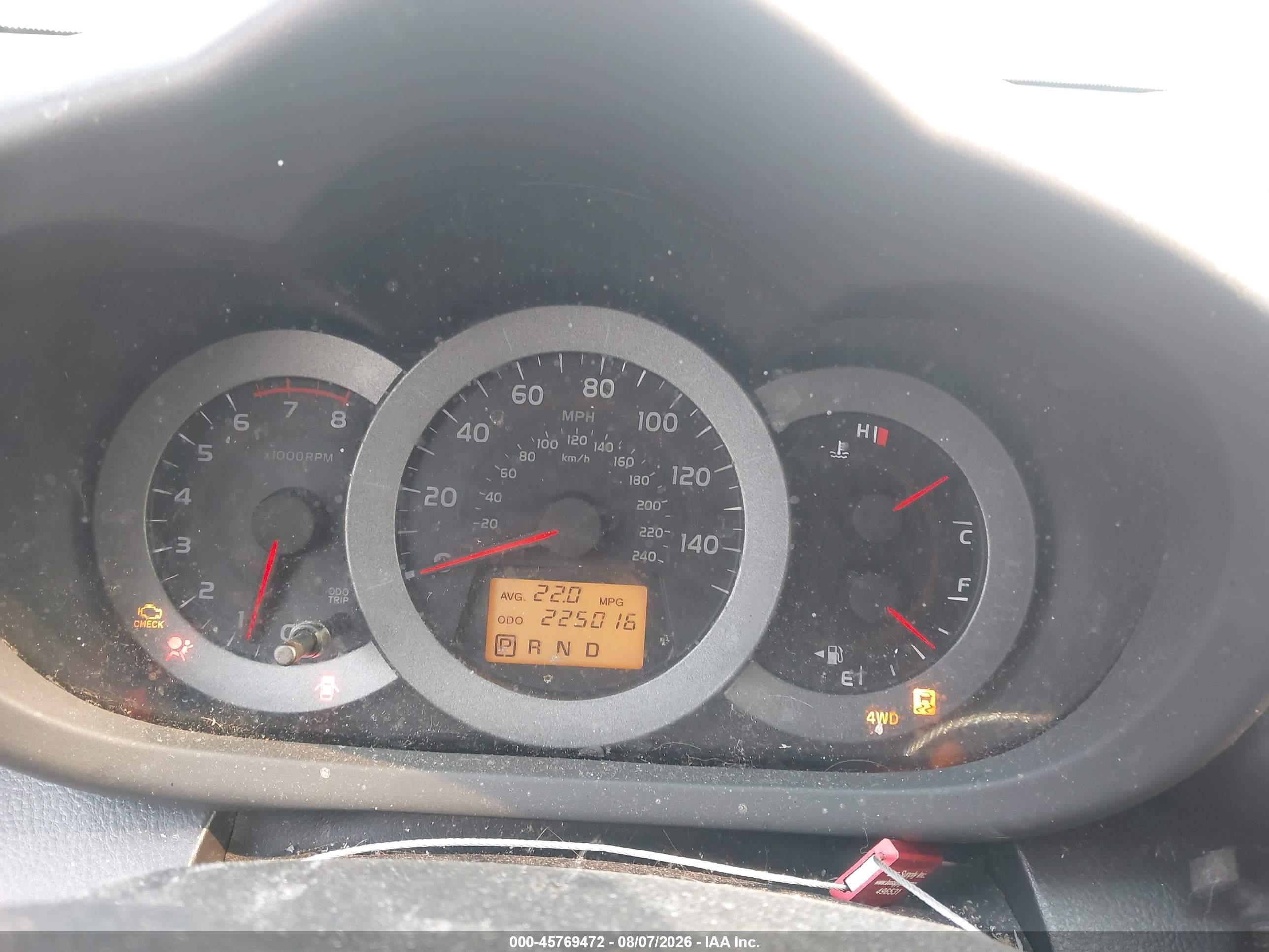 2010 Toyota Rav4 Sport V6 Gray vin: JTMRK4DV7A5097507