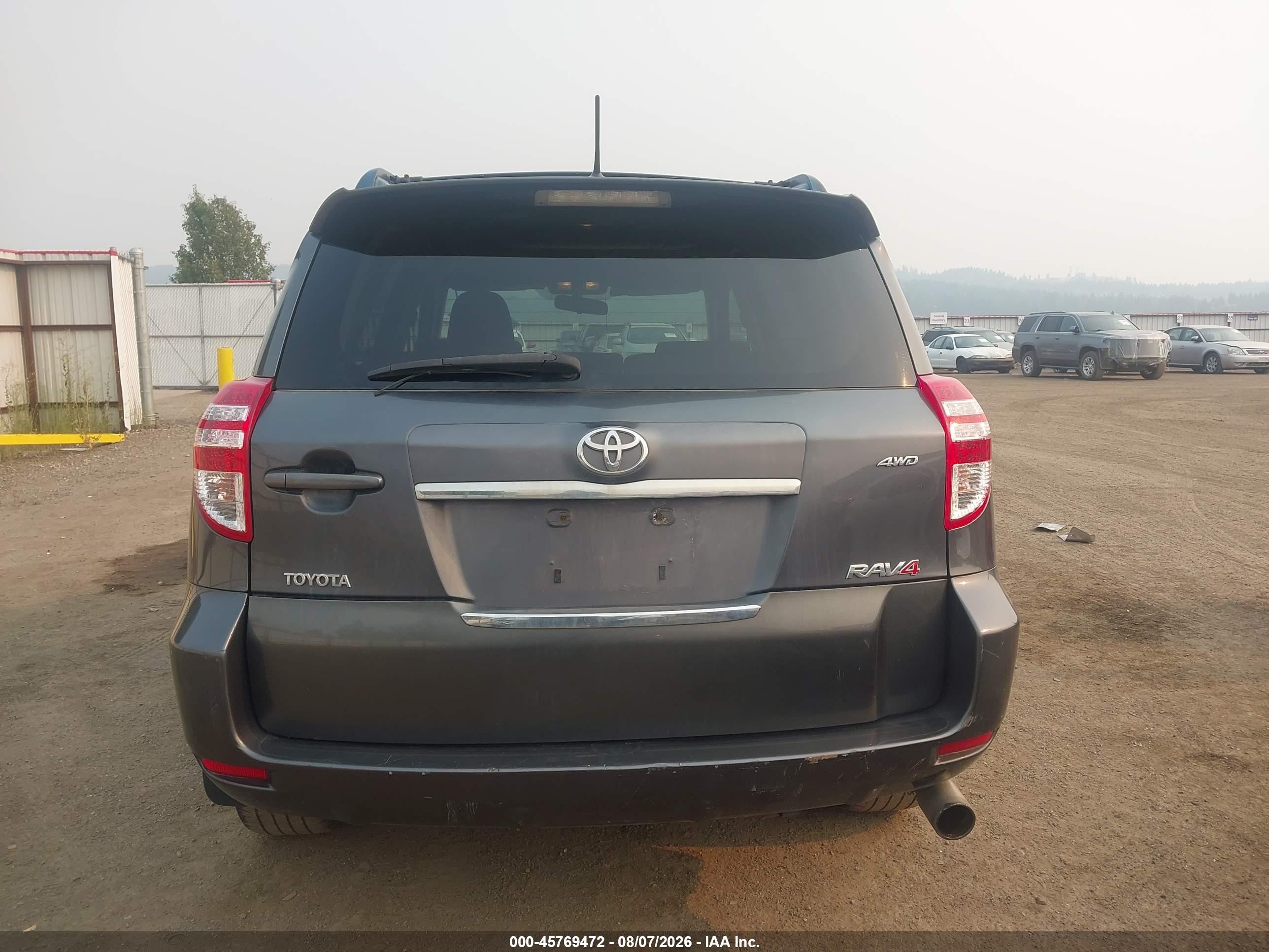 2010 Toyota Rav4 Sport V6 Gray vin: JTMRK4DV7A5097507