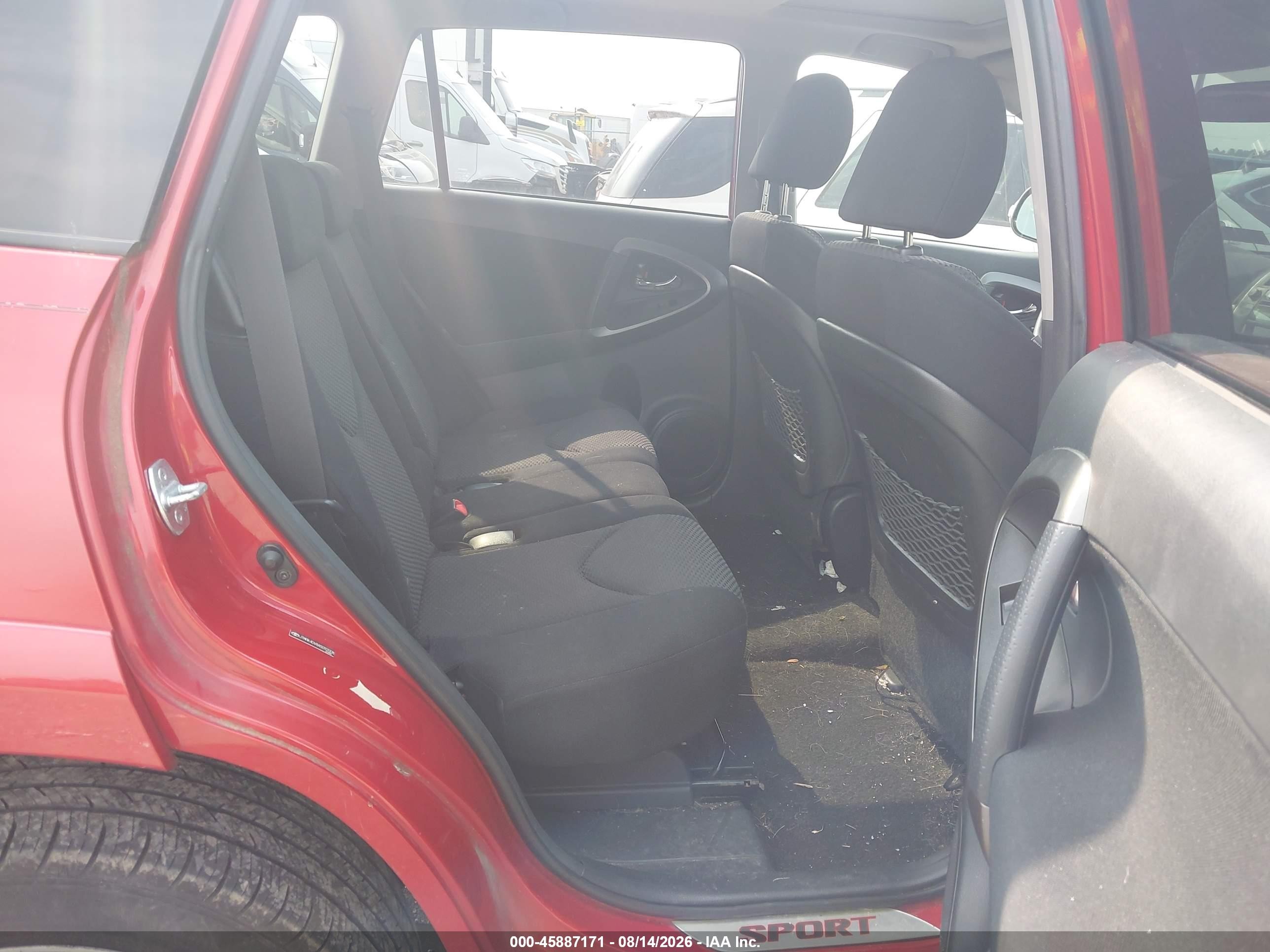 2010 Toyota Rav4 Sport Красный vin: JTMRK4DV8A5092008