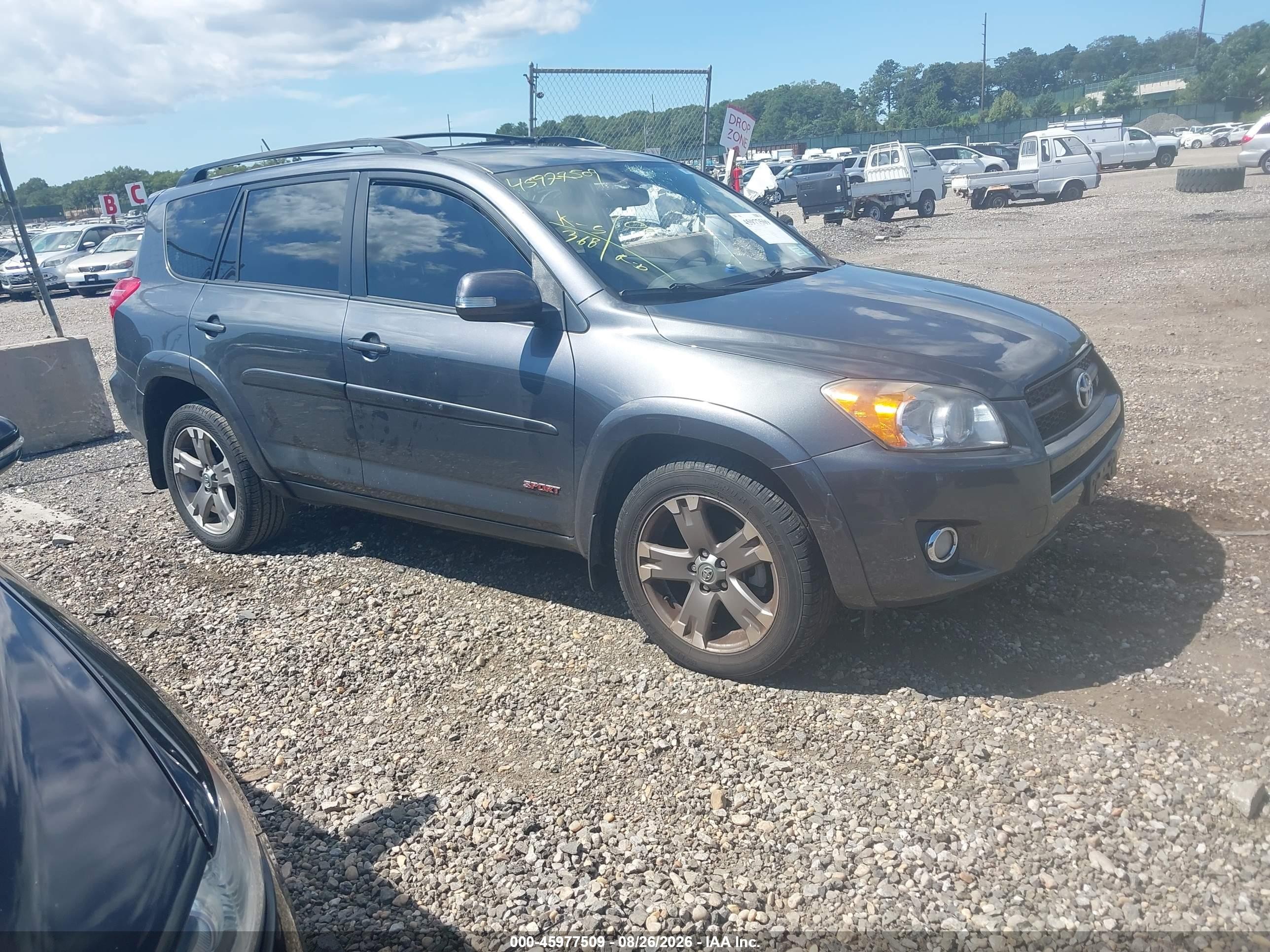 2010 Toyota Rav4 Sport V6 Gray vin: JTMRK4DV8A5095281