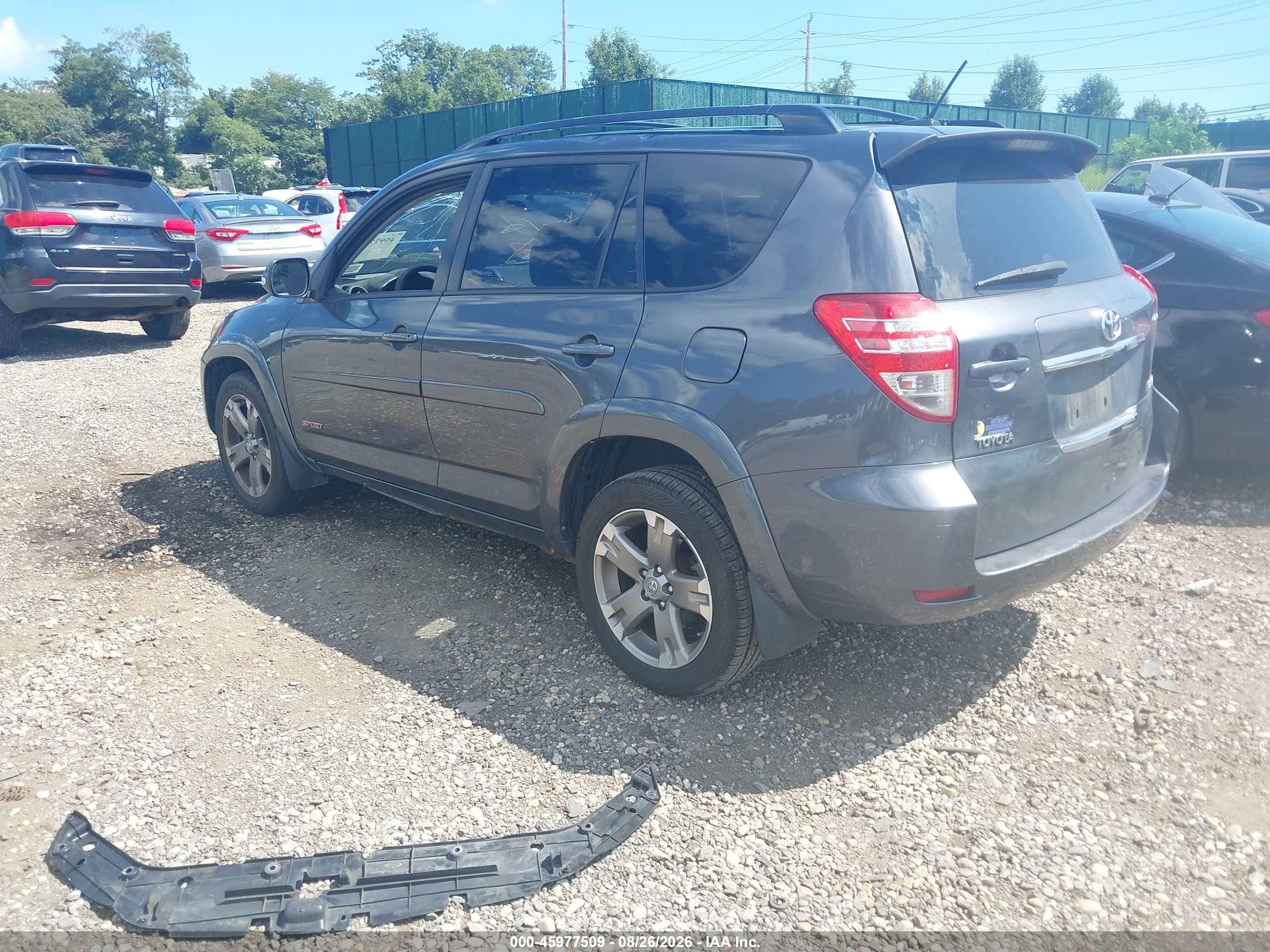 2010 Toyota Rav4 Sport V6 Gray vin: JTMRK4DV8A5095281