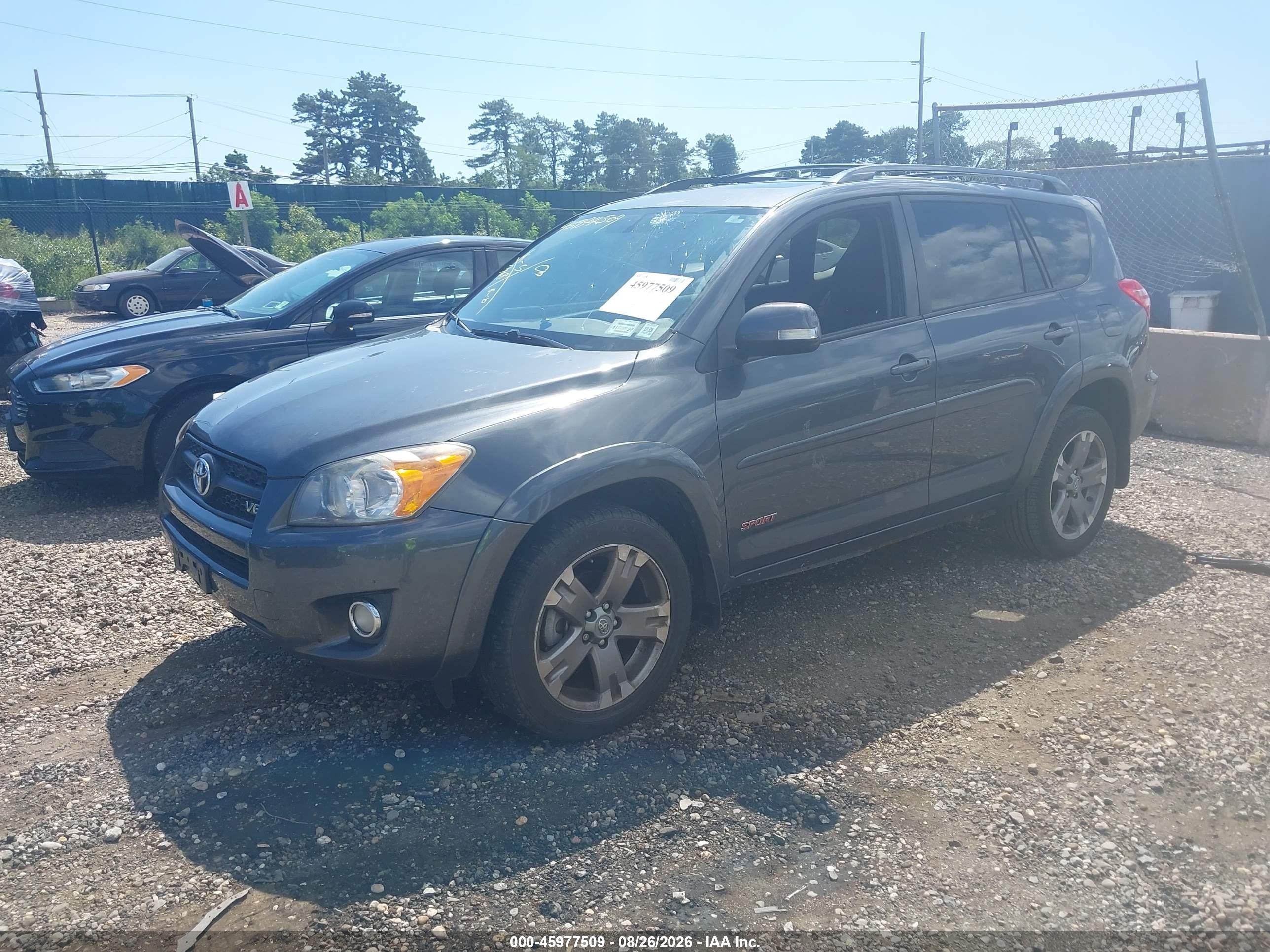 2010 Toyota Rav4 Sport V6 Gray vin: JTMRK4DV8A5095281