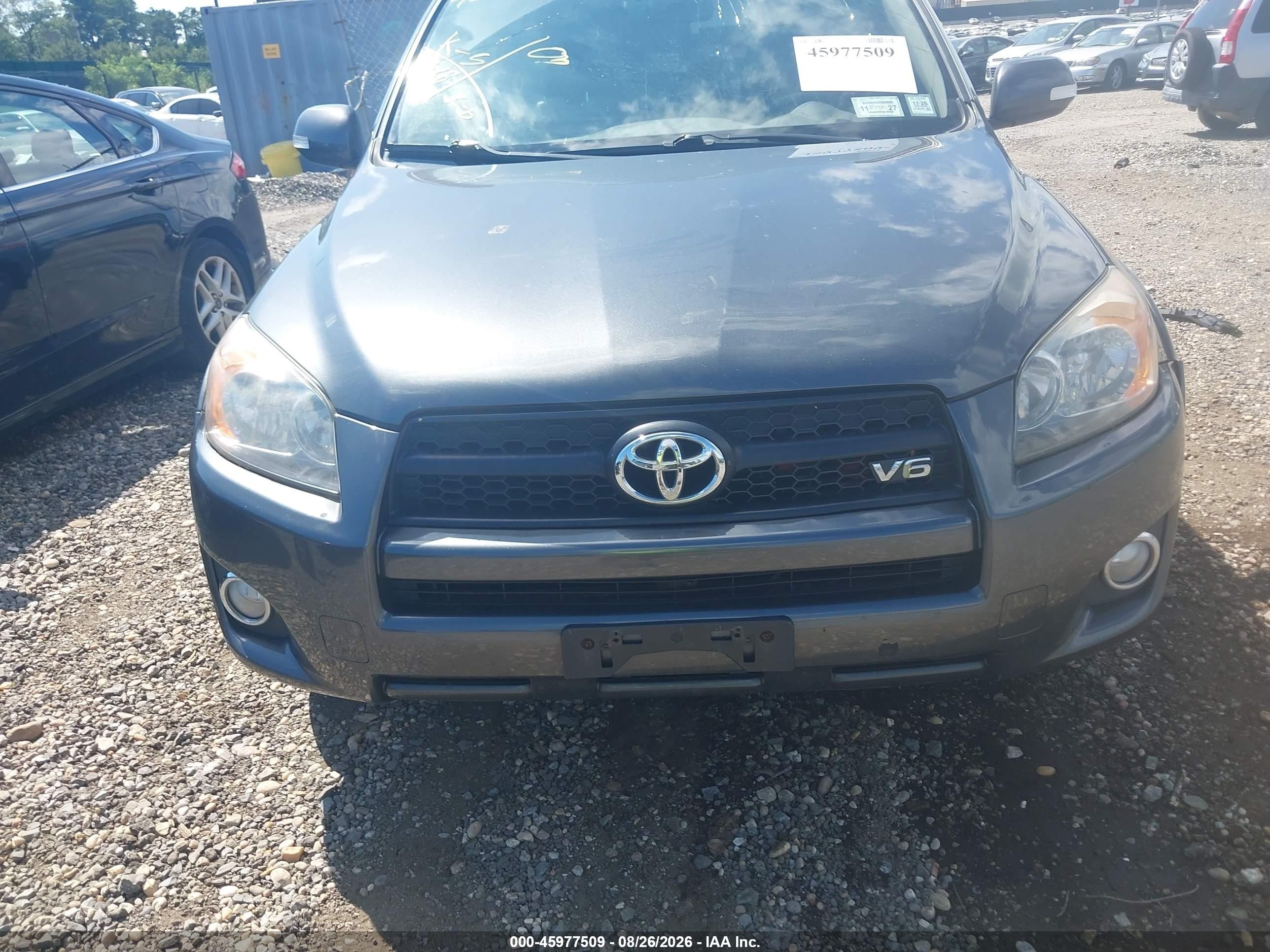 2010 Toyota Rav4 Sport V6 Gray vin: JTMRK4DV8A5095281