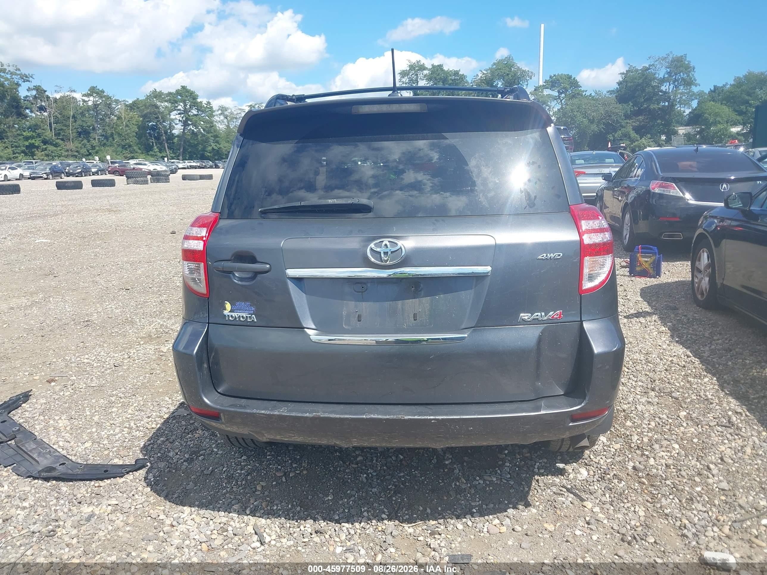 2010 Toyota Rav4 Sport V6 Gray vin: JTMRK4DV8A5095281
