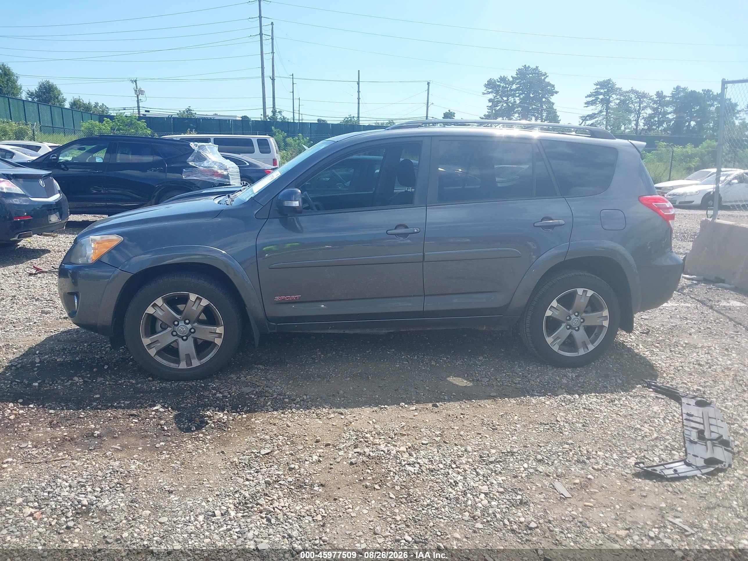 2010 Toyota Rav4 Sport V6 Gray vin: JTMRK4DV8A5095281