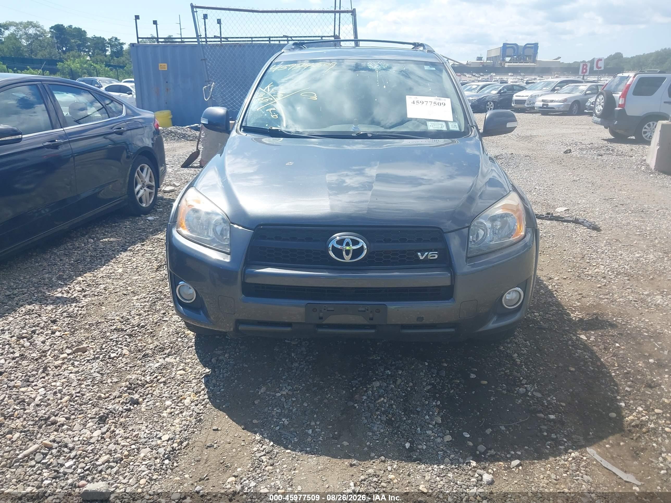 2010 Toyota Rav4 Sport V6 Gray vin: JTMRK4DV8A5095281