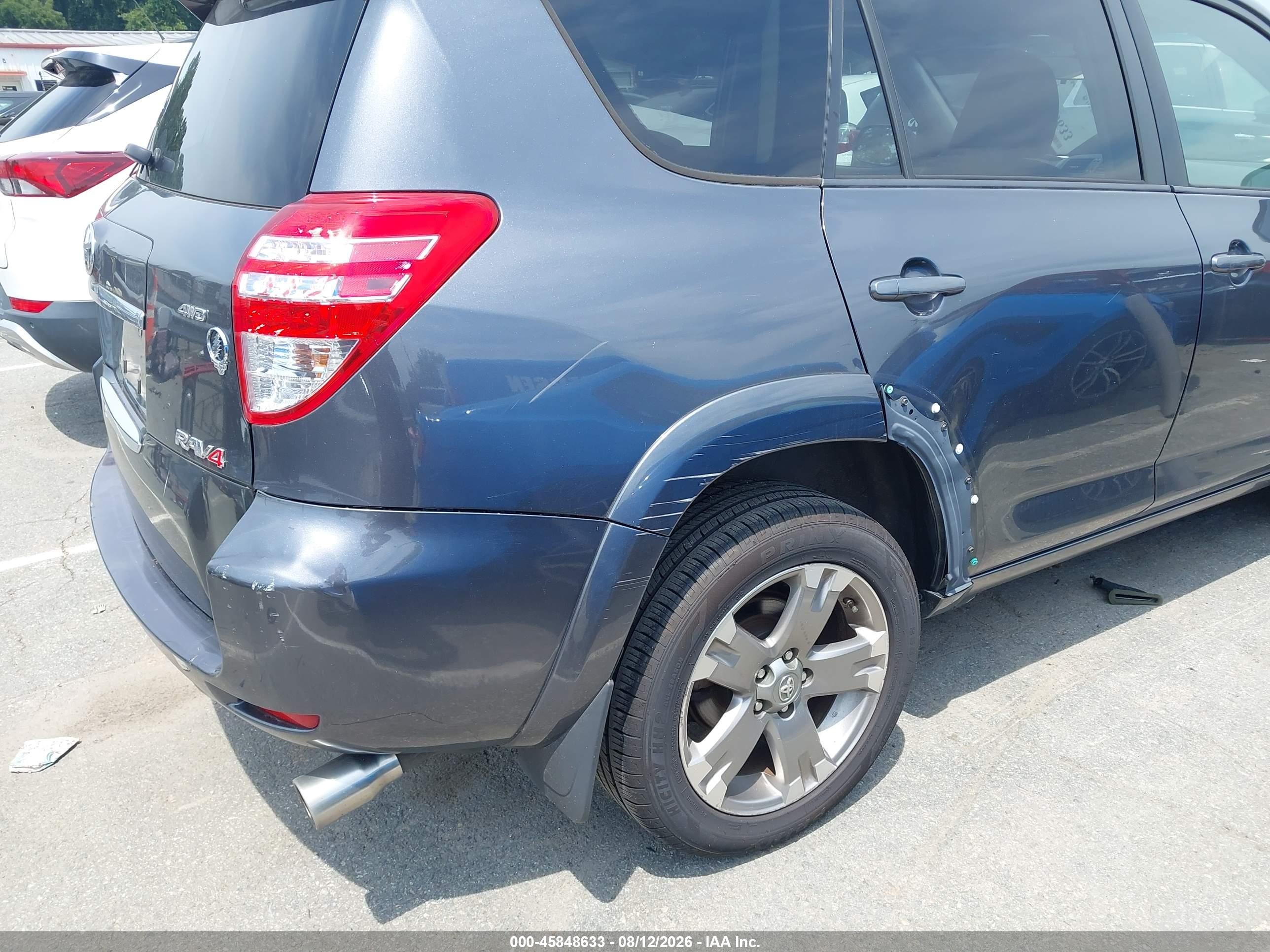2011 Toyota Rav4 Sport V6 Gray vin: JTMRK4DV8B5101968