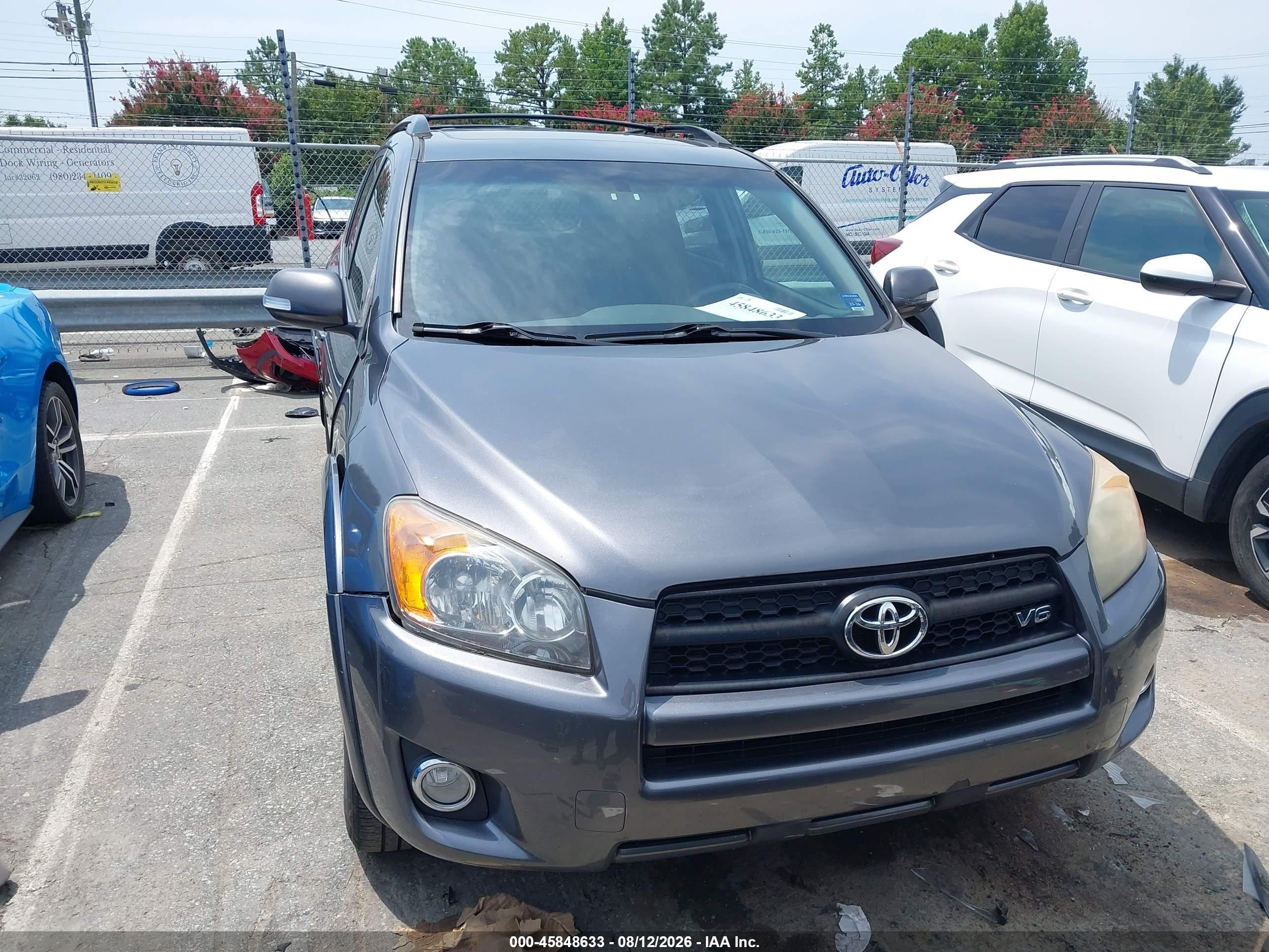2011 Toyota Rav4 Sport V6 Gray vin: JTMRK4DV8B5101968