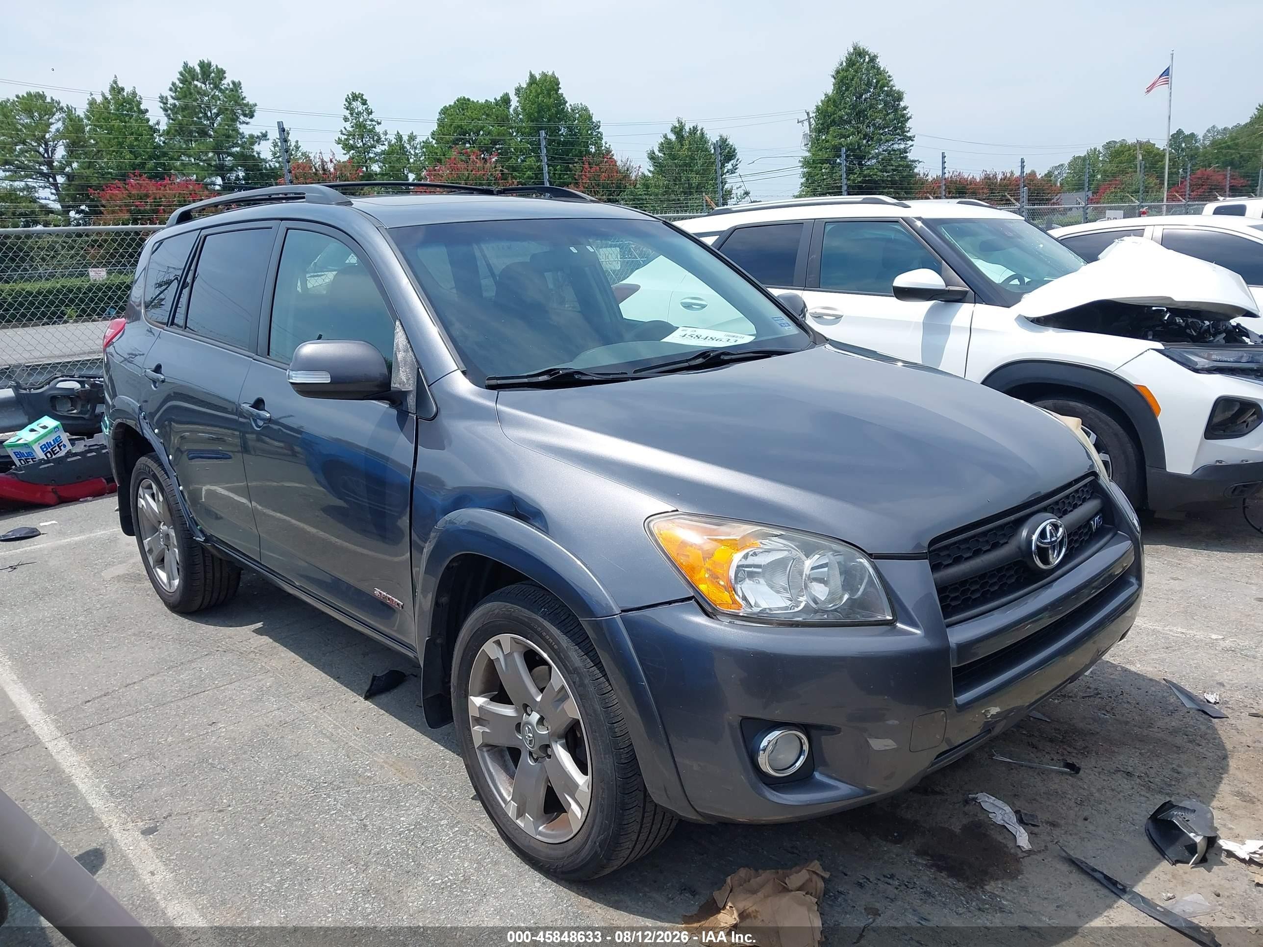 2011 Toyota Rav4 Sport V6 Gray vin: JTMRK4DV8B5101968
