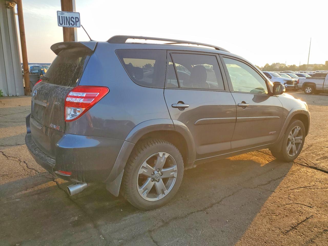 2011 Toyota Rav4 Sport Gray vin: JTMRK4DV8B5102599
